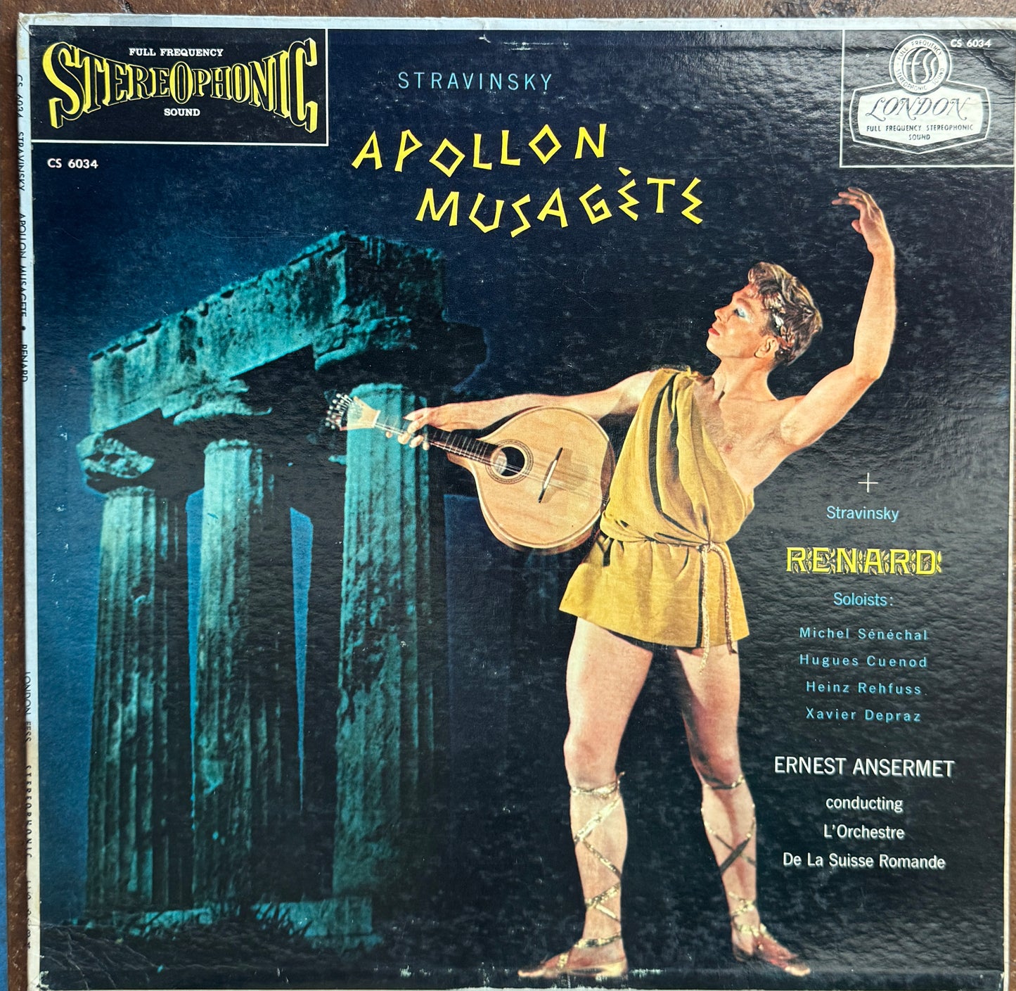 Stravinsky, Ernest Ansermet Conducting L'Orchestre De La Suisse Romande – Apollon Musagète / Renard