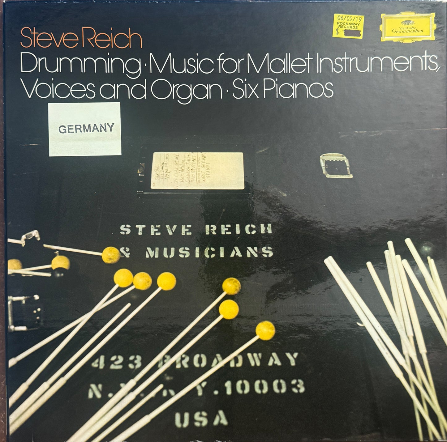 Steve Reich – Drumming / Music For Mallet Instruments, Voices And Organ / Six Pianos