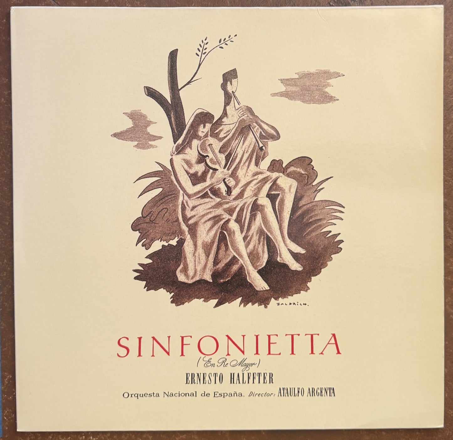 Ernesto Halffter, Ataulfo Argenta Conducting Orquesta Nacional De España – Sinfonietta