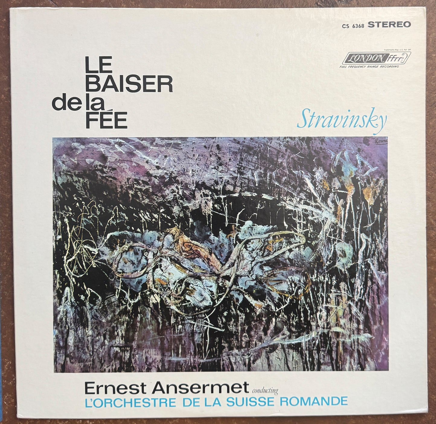 Stravinsky, Ansermet, L'Orchestre De La Suisse Romande – Le Baiser De La Fée Complete Ballett