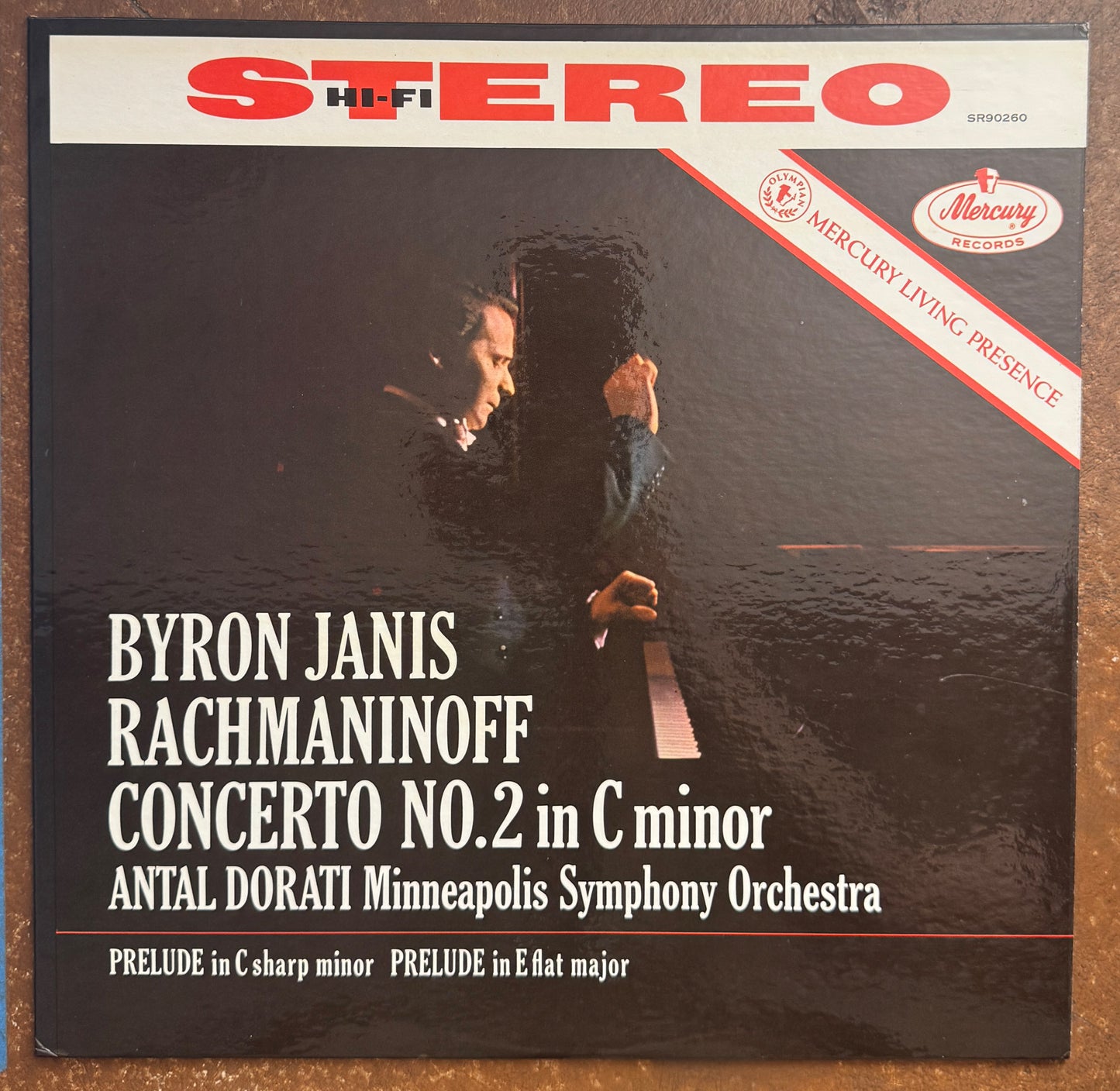 Byron Janis, Rachmaninoff, Antal Dorati – Concerto No. 2 In C Minor / Prelude In C Sharp Minor / Prelude In E Flat Major *SIGNED