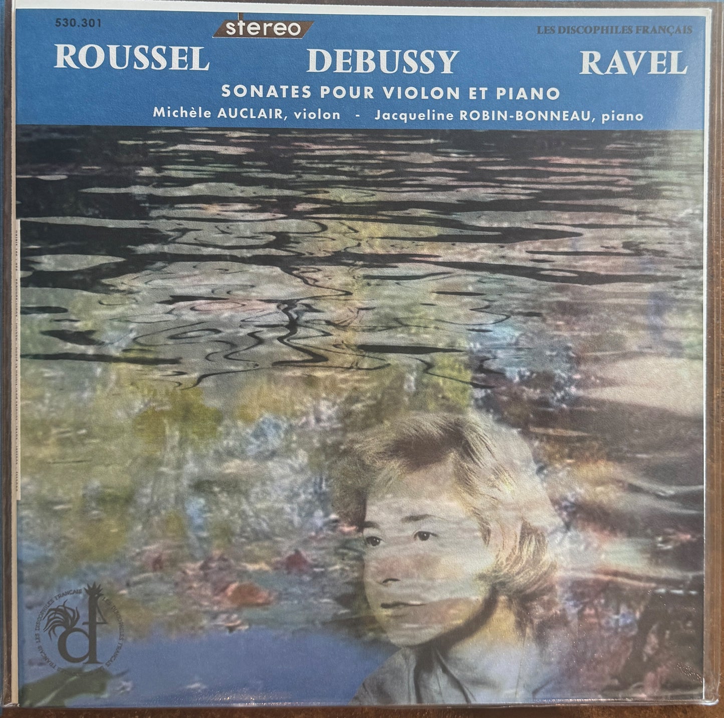 Debussy, Roussel, Ravel, Michèle Auclair, sonates pour violon et paino