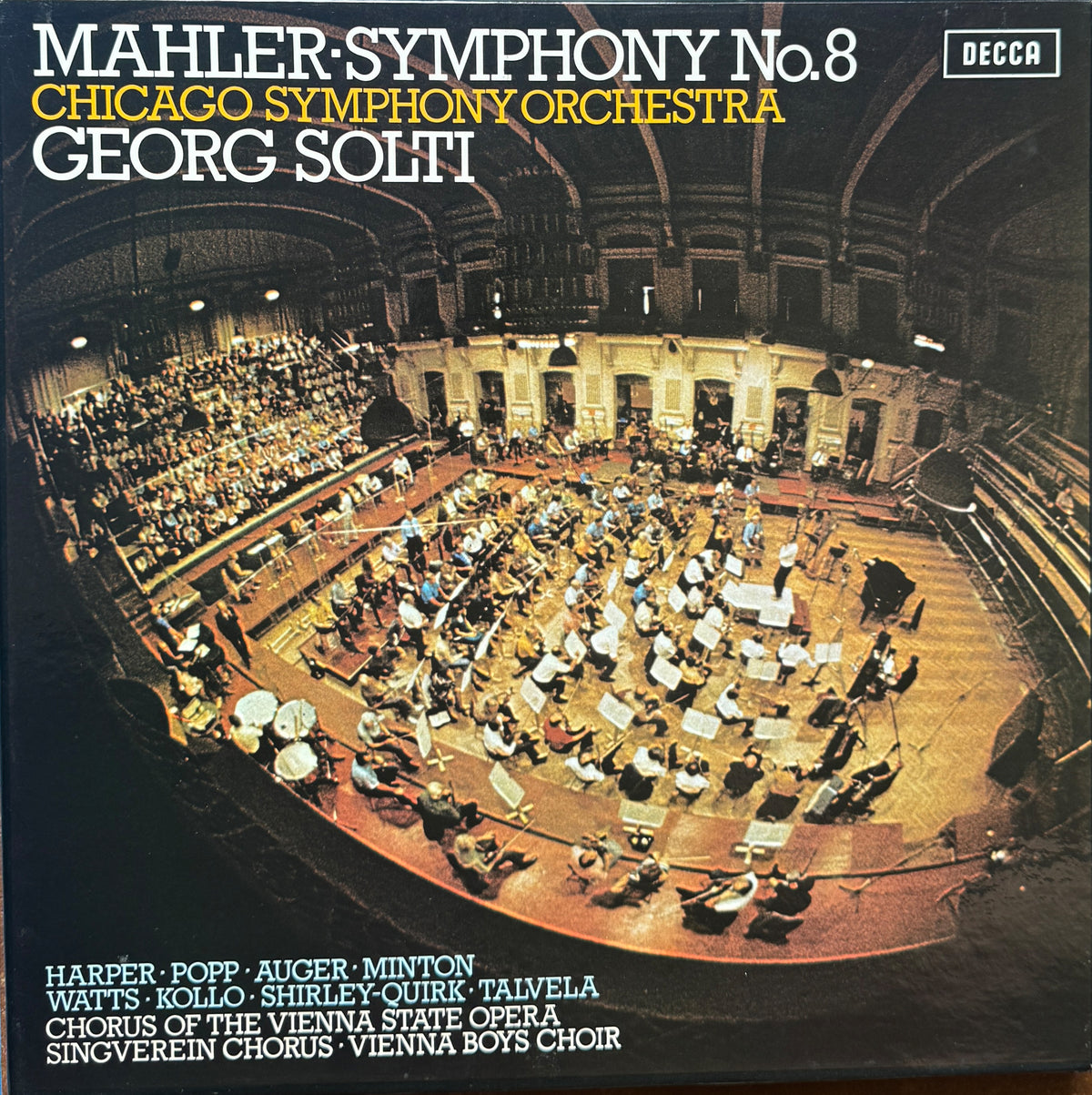 Mahler - Georg Solti, Chicago Symphony Orchestra – Symphony No. 8