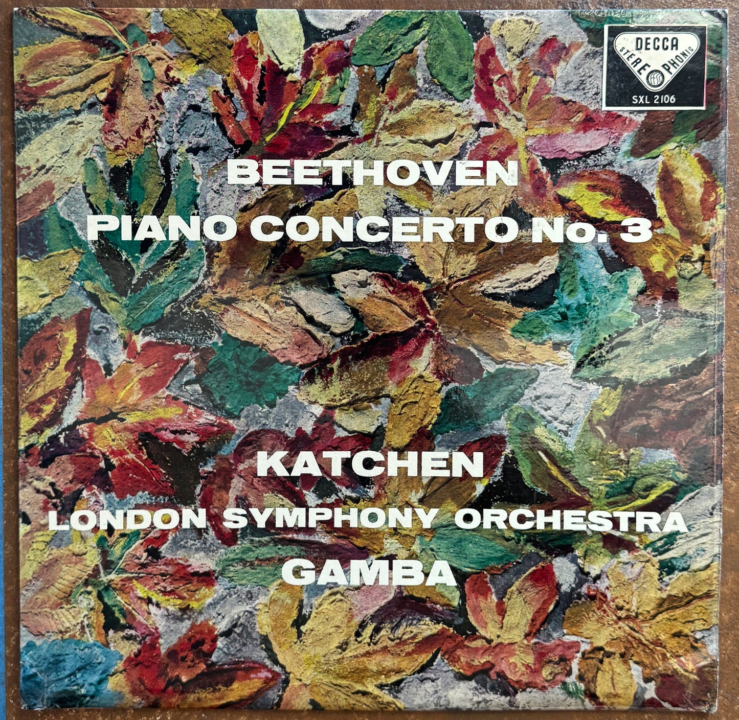 Beethoven, Katchen, London Symphony Orchestra, Gamba – Piano Concerto No. 3
