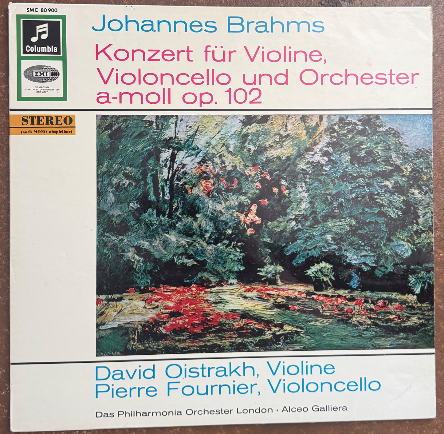 Pierre Fournier, David Oistrakh - Brahms – Konzert Für Violine, Violoncello Und Orchester A-Moll Op.102
