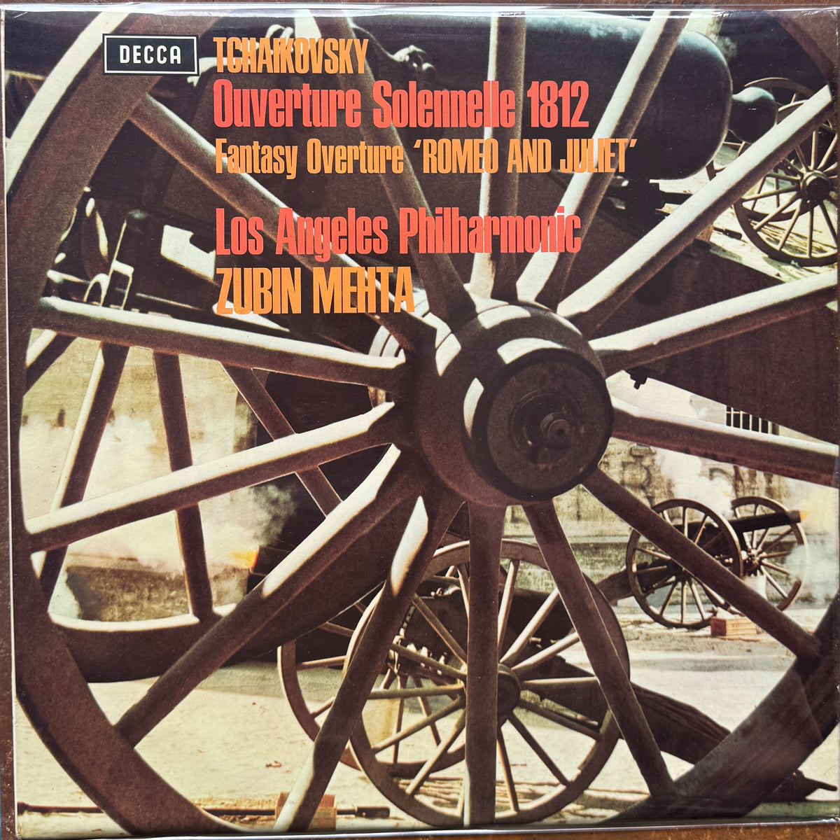 Tchaikovsky - Los Angeles Philharmonic / Zubin Mehta – Overture Solennelle 1812 / Fantasy Overture 'Romeo And Juliet'