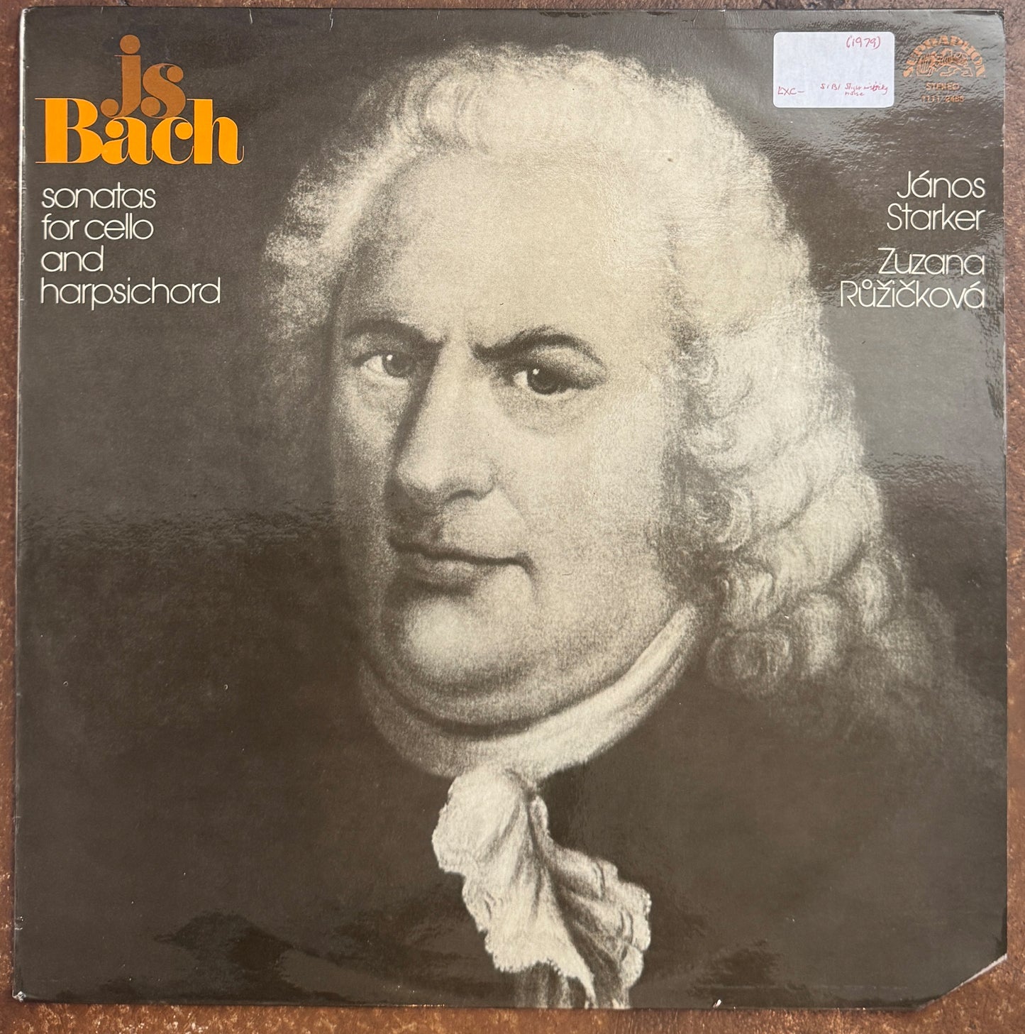 JS Bach, János Starker, Zuzana Růžičková – Sonatas For Cello And Harpsichord