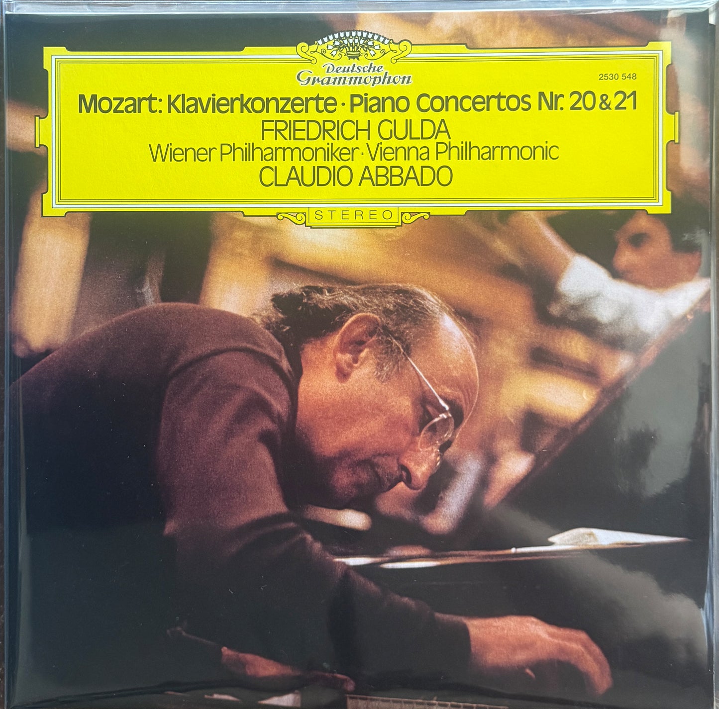 Mozart, Friedrich Gulda, Vienna Philharmonic Orchestra, Claudio Abbado – Piano Concertos Nr. 20 & 21