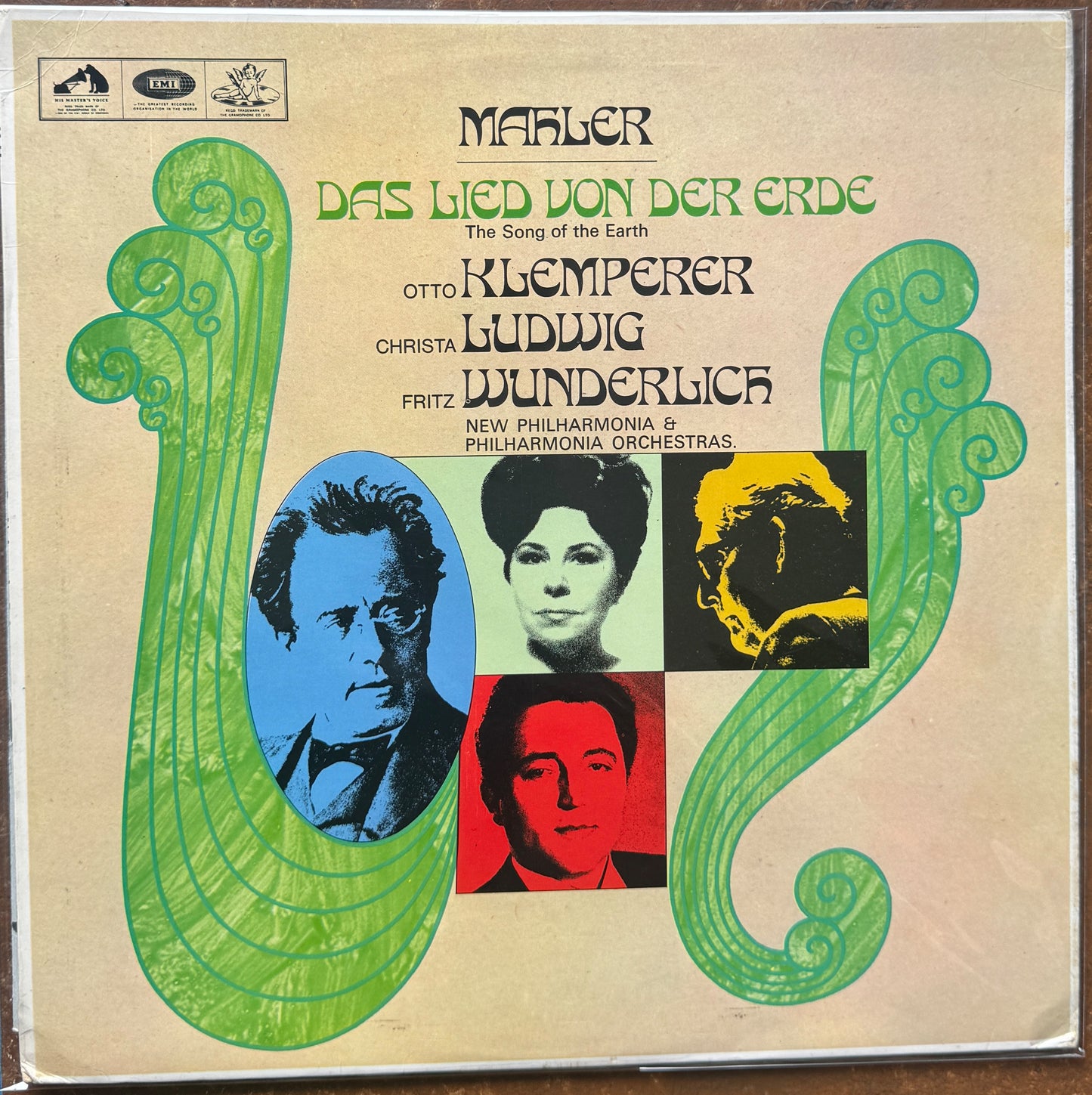 Mahler , Philharmonia Orchestra , Otto Klemperer , Christa Ludwig , Fritz Wunderlich , New Philharmonia Orchestra –The Song Of The Earth