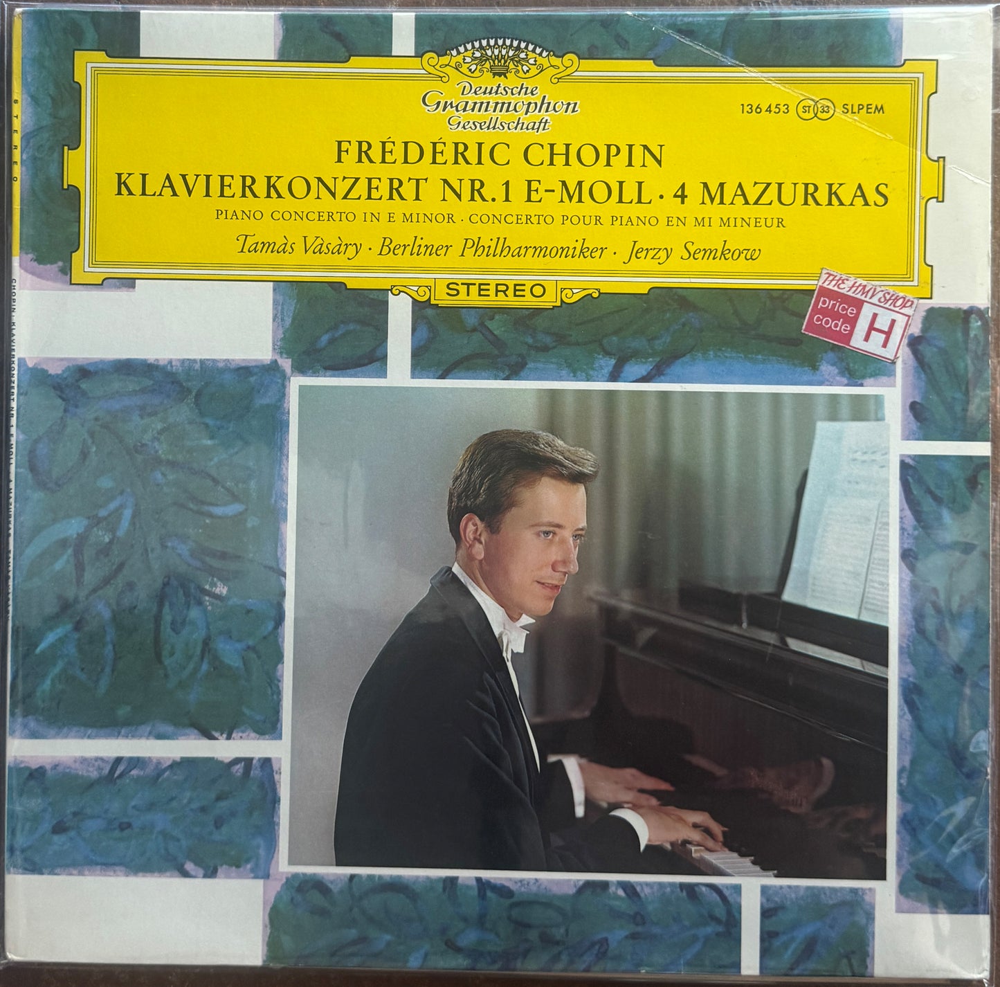 Frédéric Chopin, Tamàs Vàsàry ∙ Berliner Philharmoniker ∙ Jerzy Semkow – Klavierkonzert Nr. 1 E-moll ∙ 4 Mazurkas