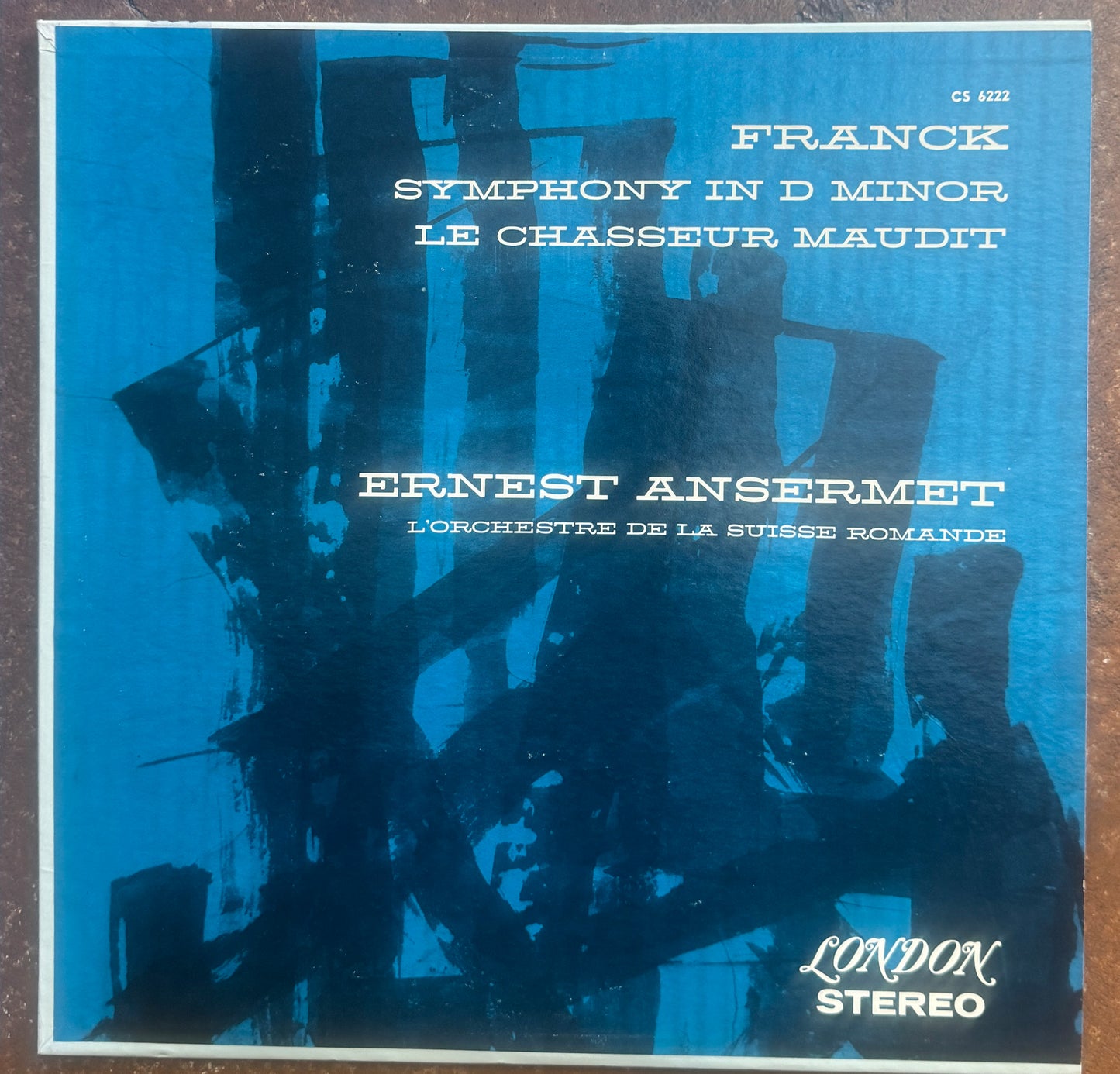 Ernest Ansermet and L'Orchestre De La Suisse Romande – César Franck: Symphony In D Minor / Le Chasseur Maudit