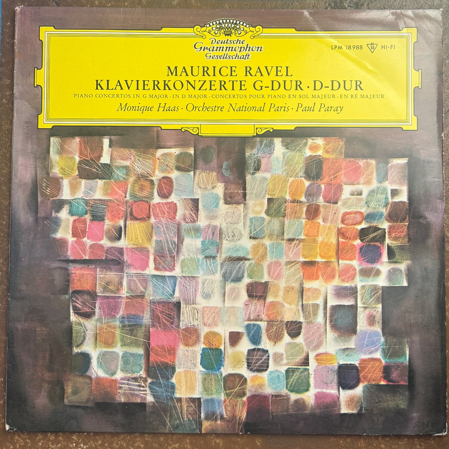 Maurice Ravel – Monique Haas · Orchestre National Paris · Paul Paray – Klavierkonzerte G-Dur · D-Dur