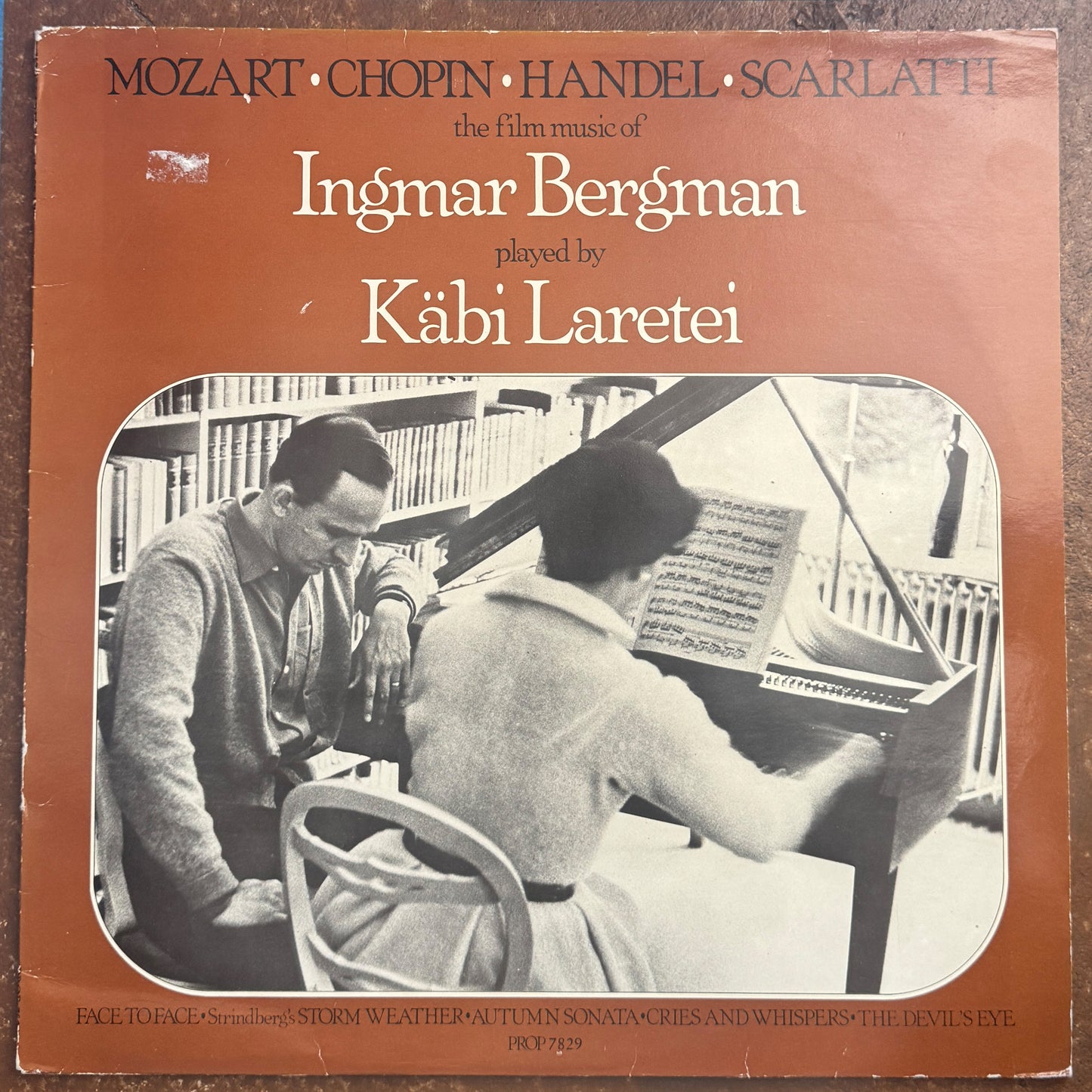 Käbi Laretei, Mozart, Chopin, Händel, Scarlatti – Spelar Musiken Till Ingmar Bergmans Filmer: Djävulens Öga, Ansikte Mot Ansikte, Viskningar Och Rop Samt Höstsonaten