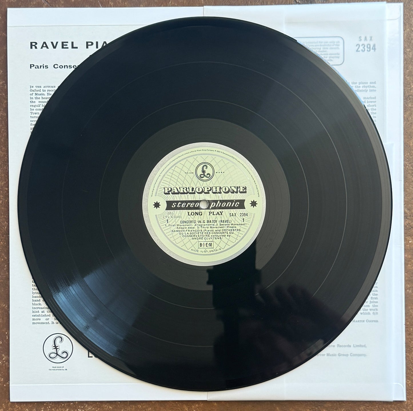 Samson François, André Cluytens / Ravel – Piano Concertos