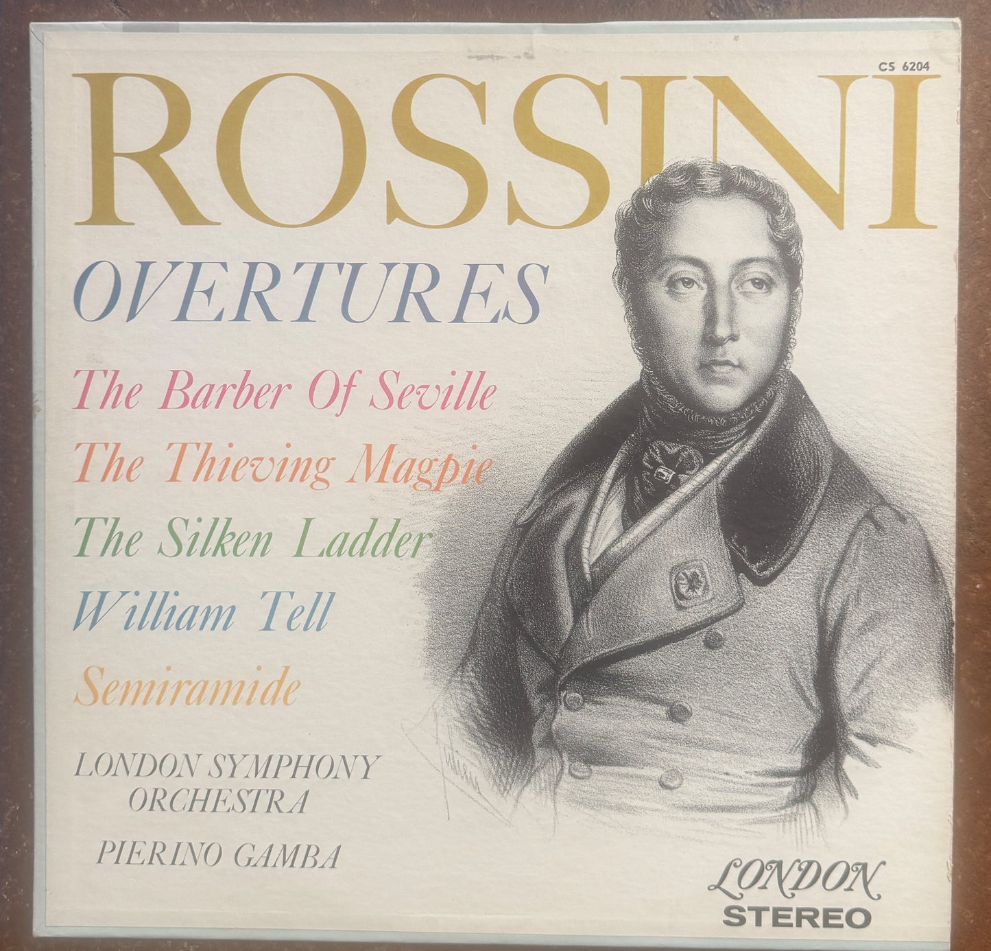 Rossini*, Pierino Gamba, London Symphony Orchestra – Overtures