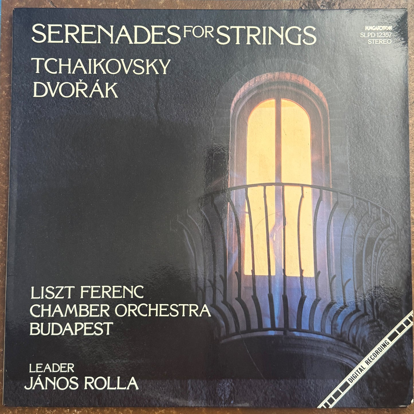 Tchaikovsky, Dvořák, Liszt Ferenc Chamber Orchestra Budapest, János Rolla – Serenades For Strings