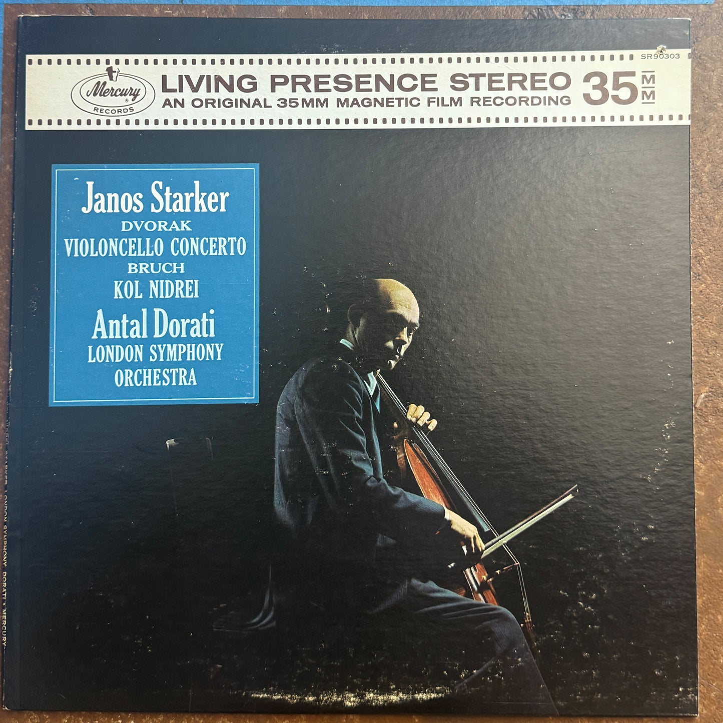 Janos Starker, Dvořák, Bruch, Antal Dorati, London Symphony Orchestra – Cello Concerto In B Minor, Op. 104 / Kol Nidrei, Op. 47