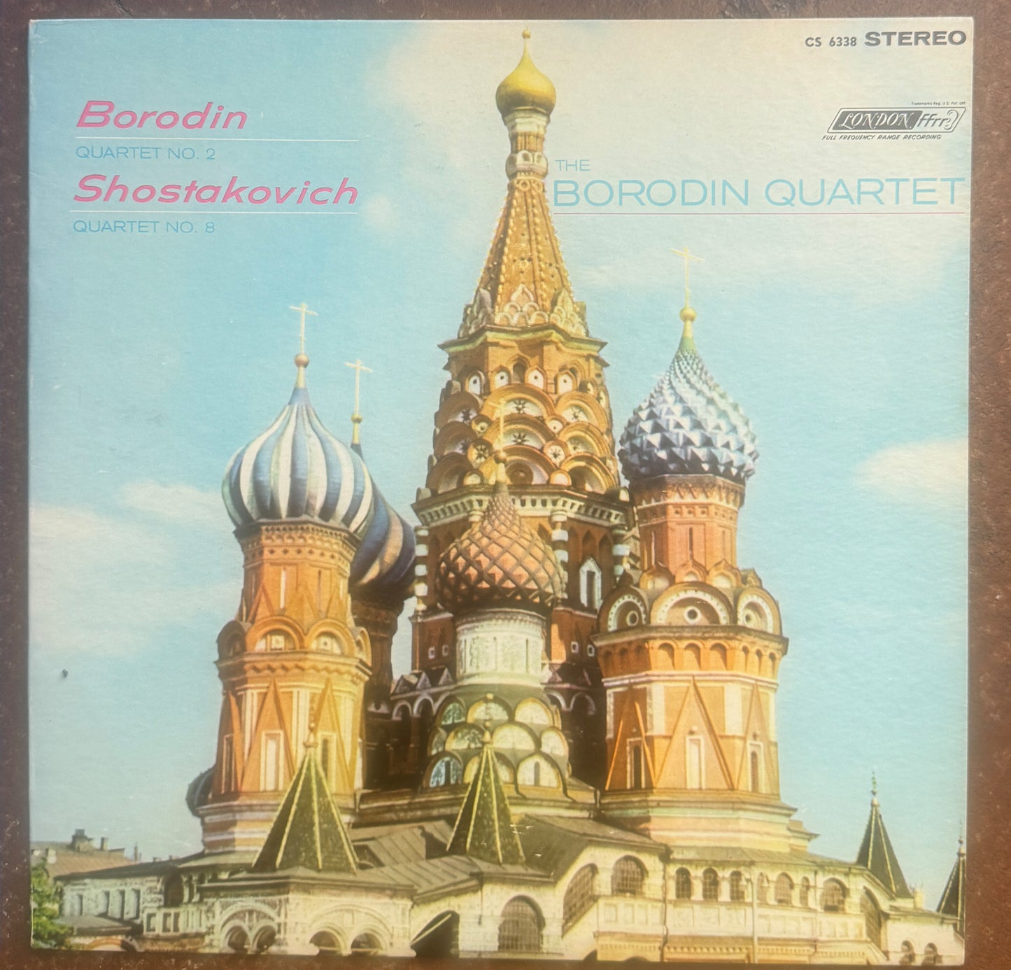 Borodin / Shostakovich, The Borodin Quartet – Quartet No. 2 / Quartet No. 8