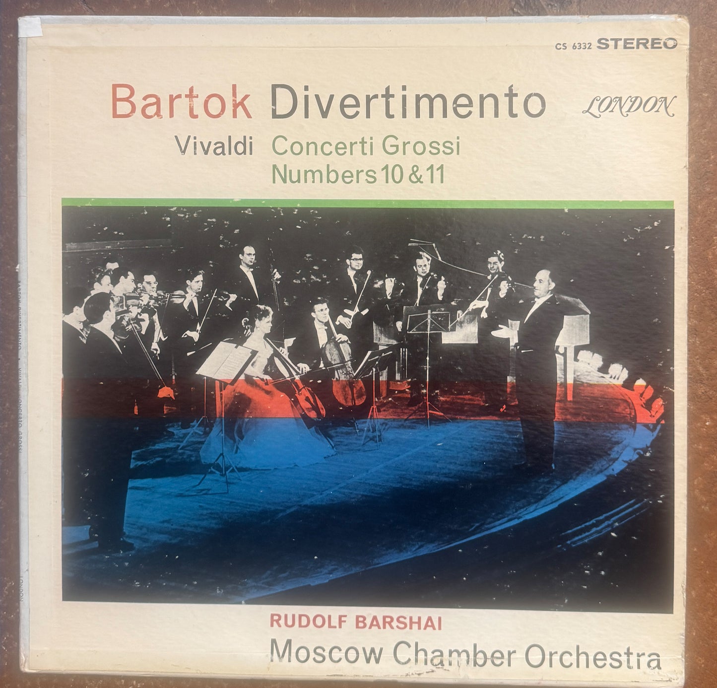 Bartok, Vivaldi, Rudolf Barshai, Moscow Chamber Orchestra – Divertimento / Concerti Grossi Numbers 10 & 11
