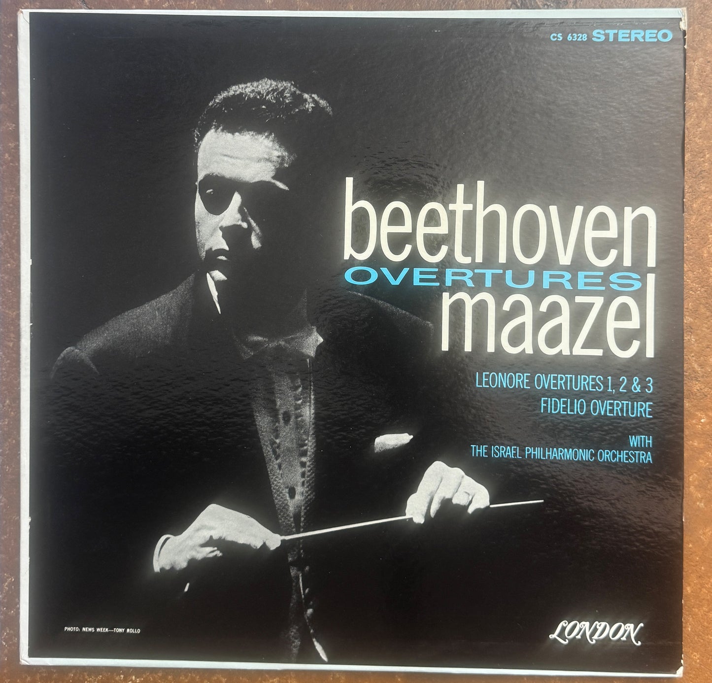 Beethoven, Maazel With Israel Philharmonic Orchestra – Overtures Leonore Overtures 1, 2 & 3 / Fidelio Overture