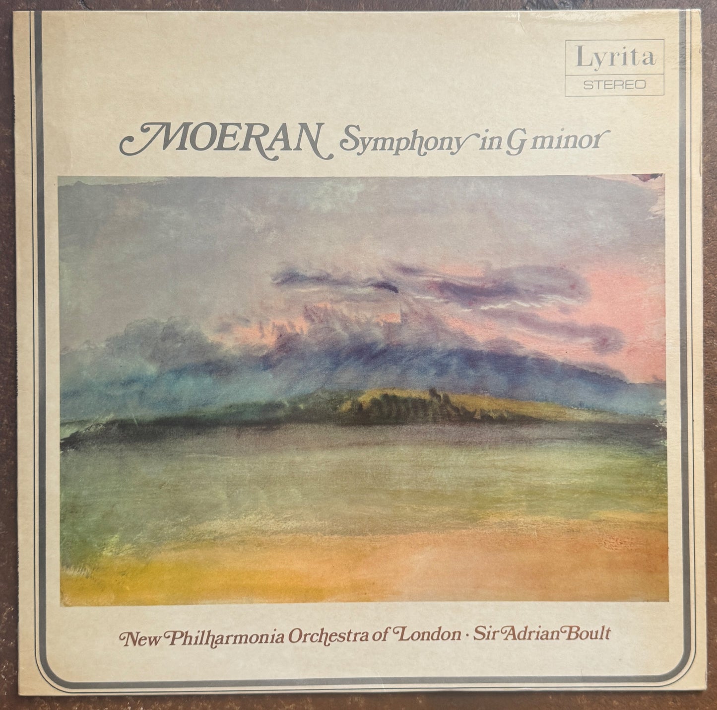 Moeran, New Philharmonia Orchestra Of London, Sir Adrian Boult – Symphony In G Minor