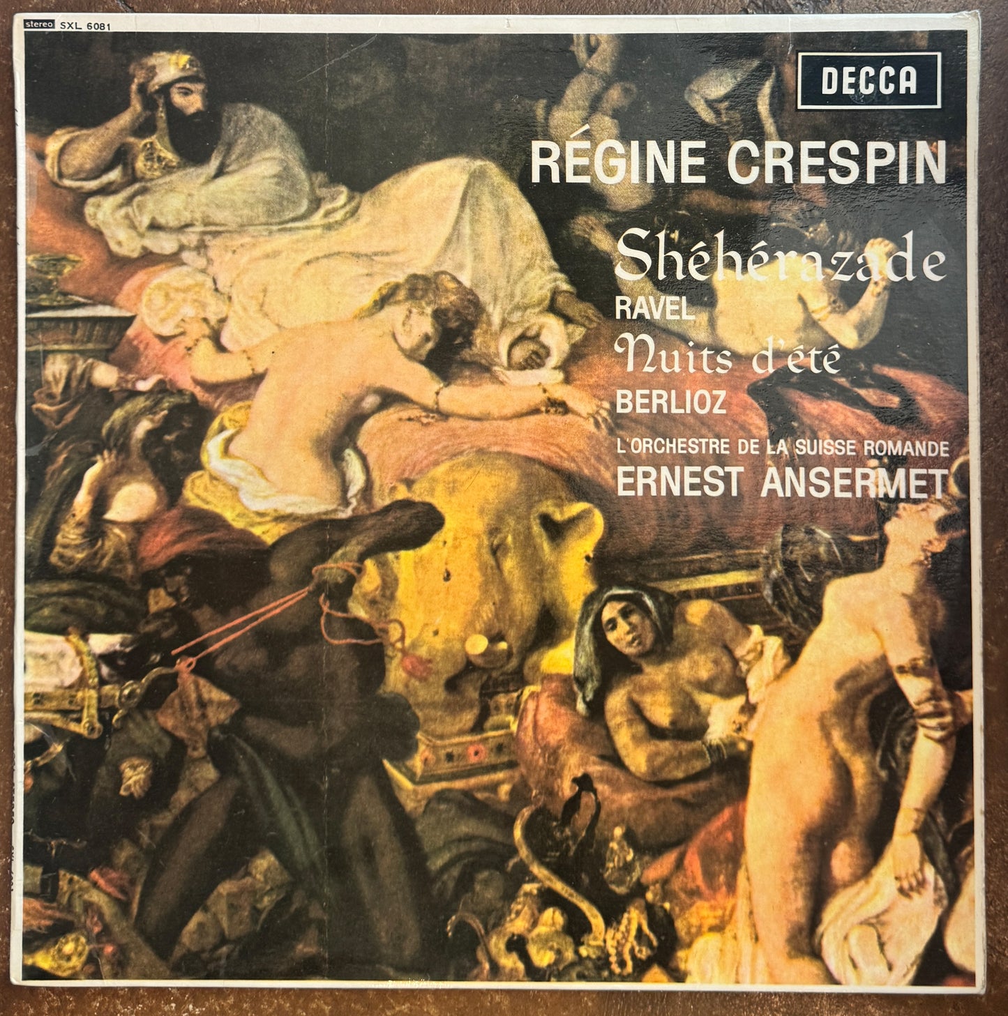 Régine Crespin, Ravel / Berlioz, L'Orchestre De La Suisse Romande, Ernest Ansermet – Shéhérazade / Nuits D'Été