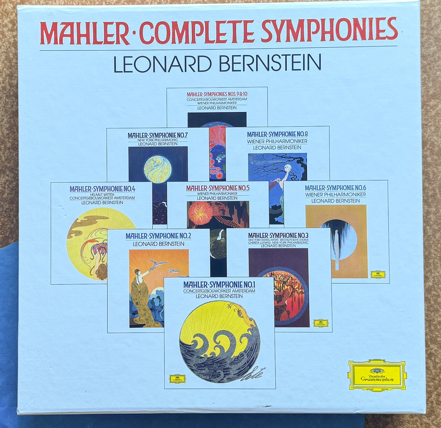 MAHLER/ BERNSTEIN-COMPLETE SYMPHONIES