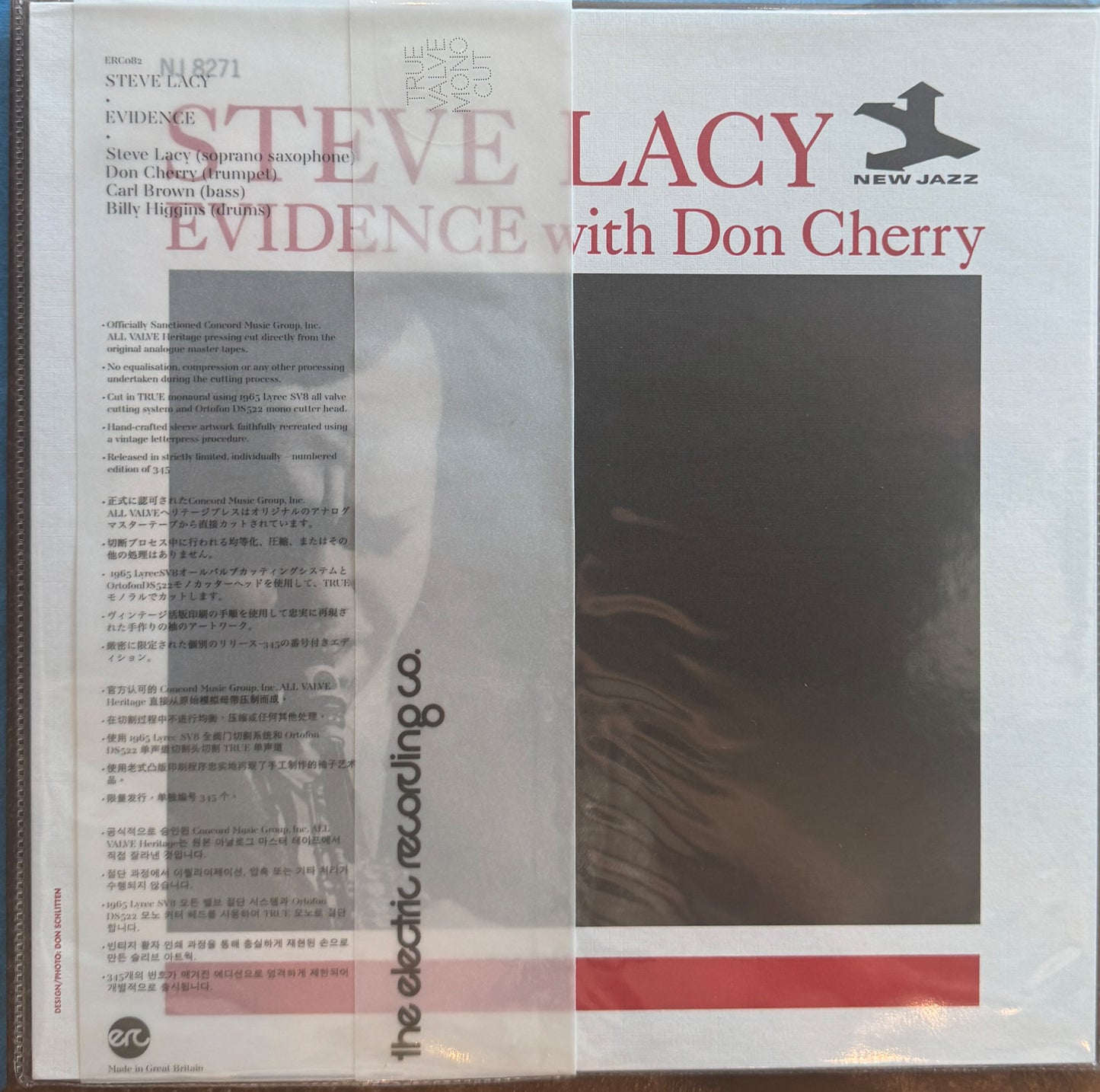 STEVE LACY WITH DON CHERRY