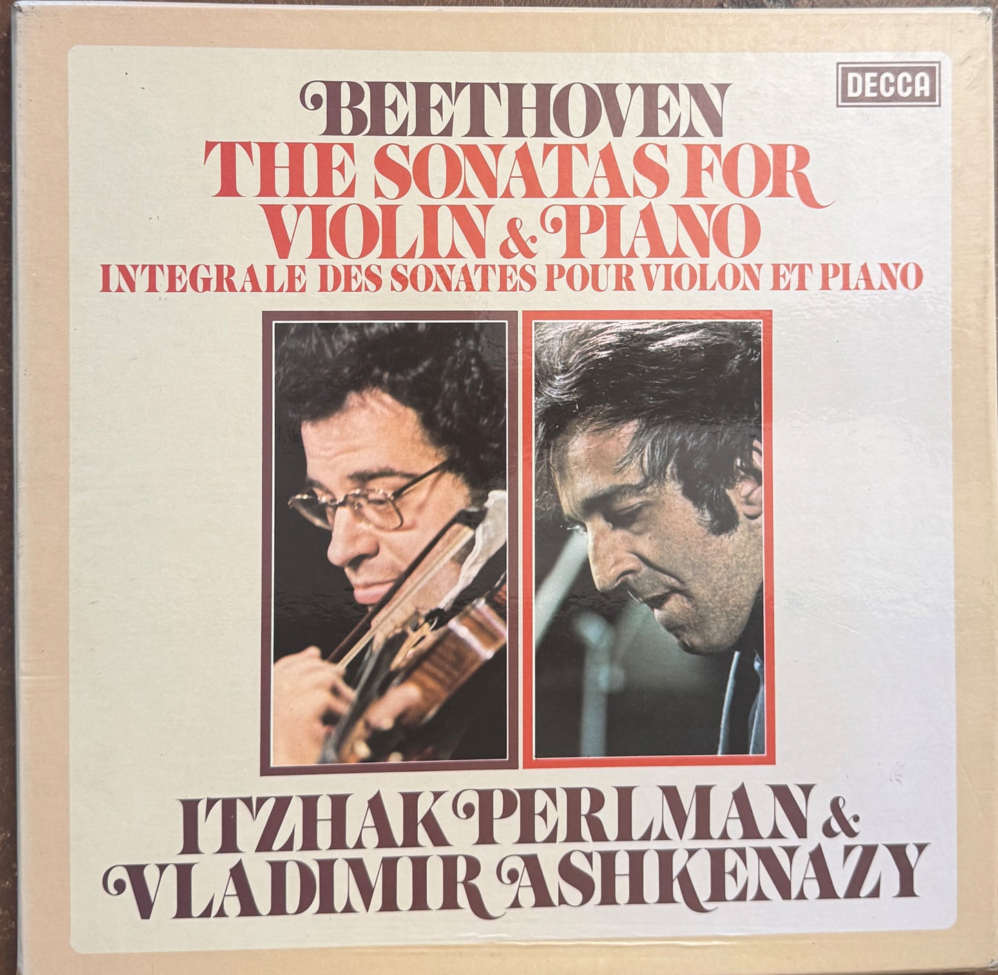 Beethoven, Itzhak Perlman, Vladimir Ashkenazy – The Sonatas For Violin And Piano