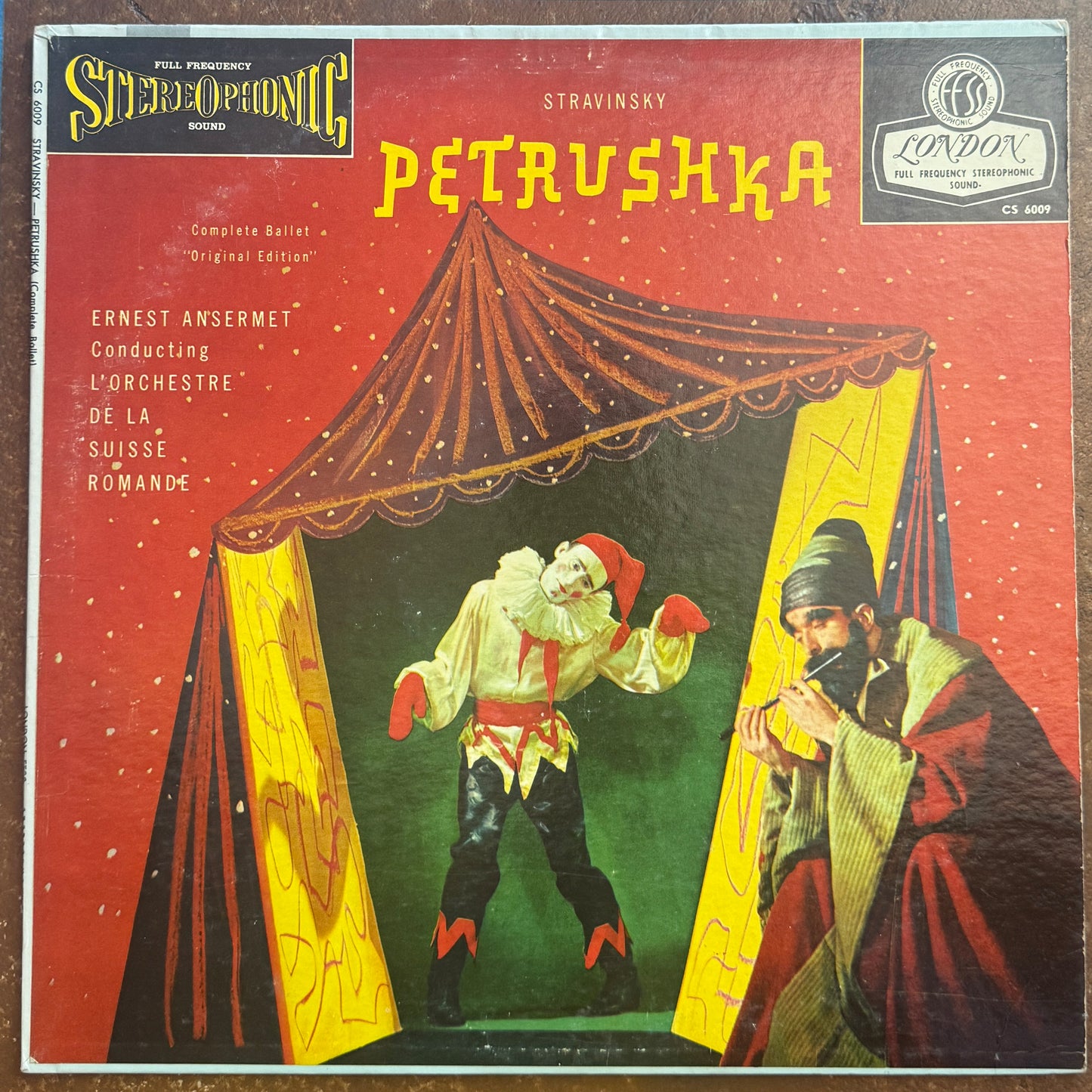 Stravinsky, Ernest Ansermet Conducting L'Orchestre De La Suisse Romande – Petrushka Complete Ballet "Original Edition"