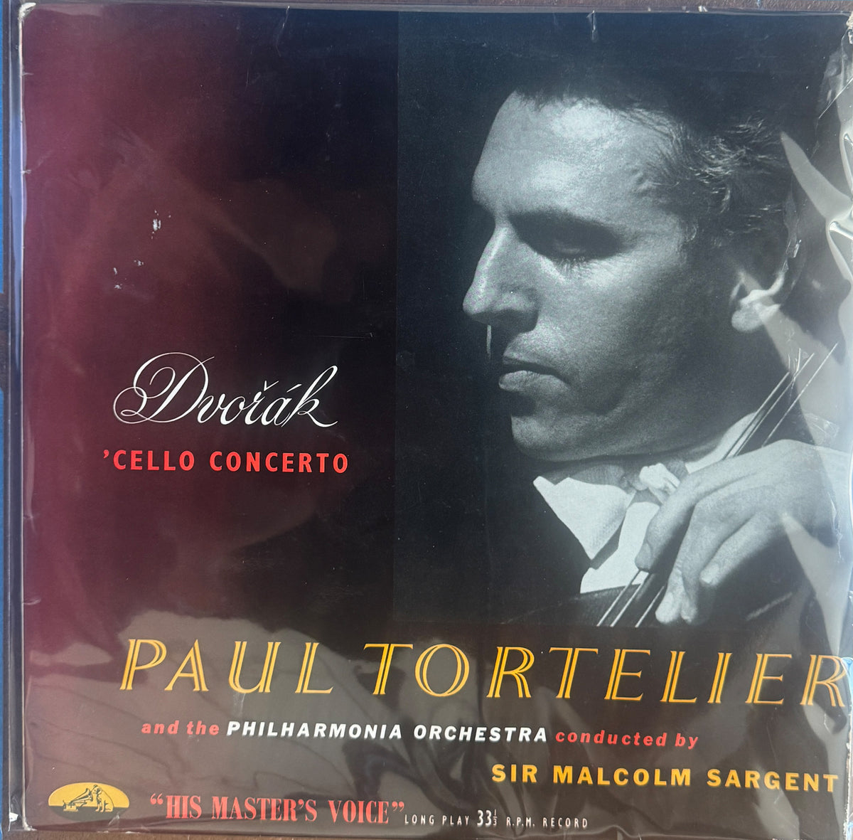 Dvořák, Paul Tortelier, The Philharmonia Orchestra*, Sir Malcolm Sargent – Cello Concerto