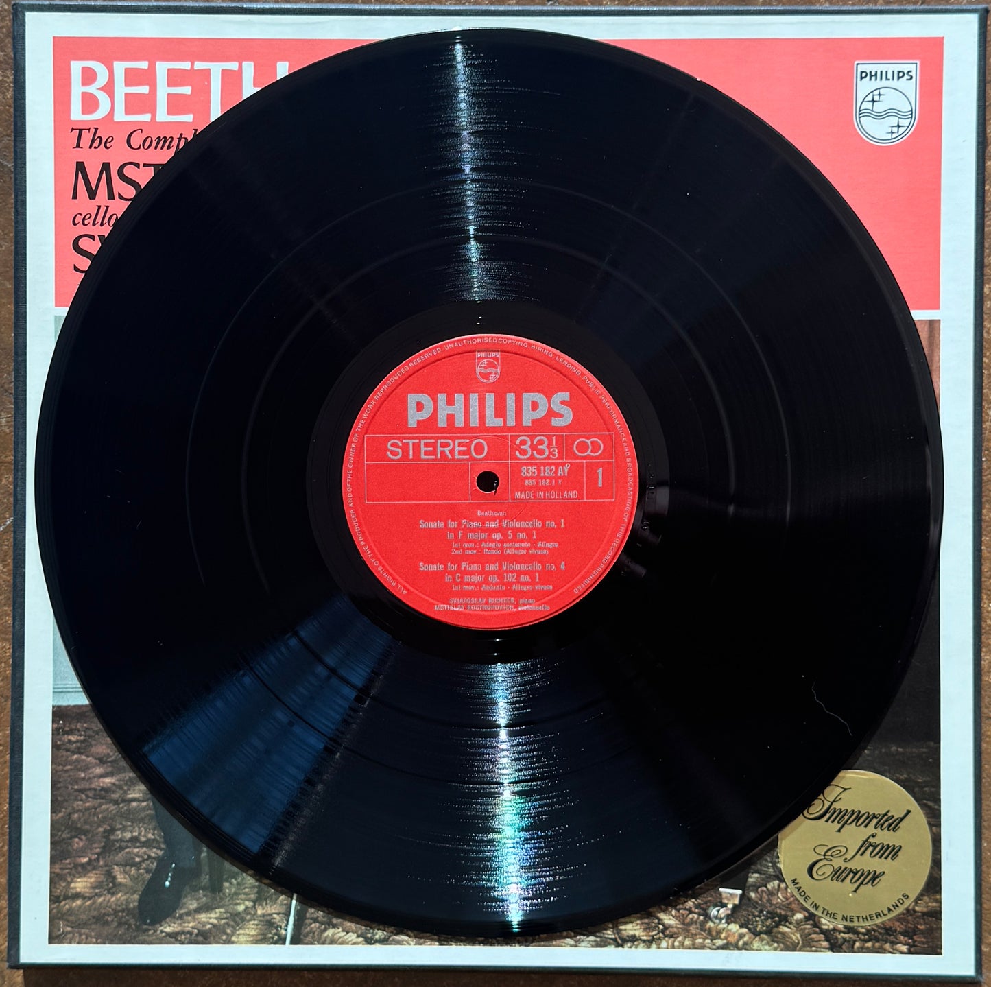 Beethoven - Mstislav Rostropowitsch, Svjatoslav Richter – Sämtliche Sonaten Für Klavier Und Violoncello