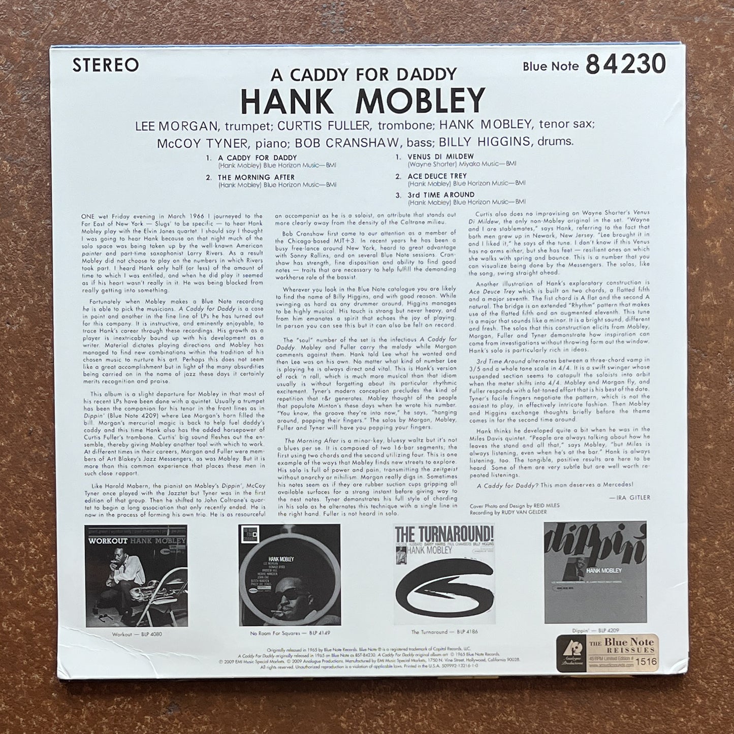 Hank Mobley – A Caddy For Daddy