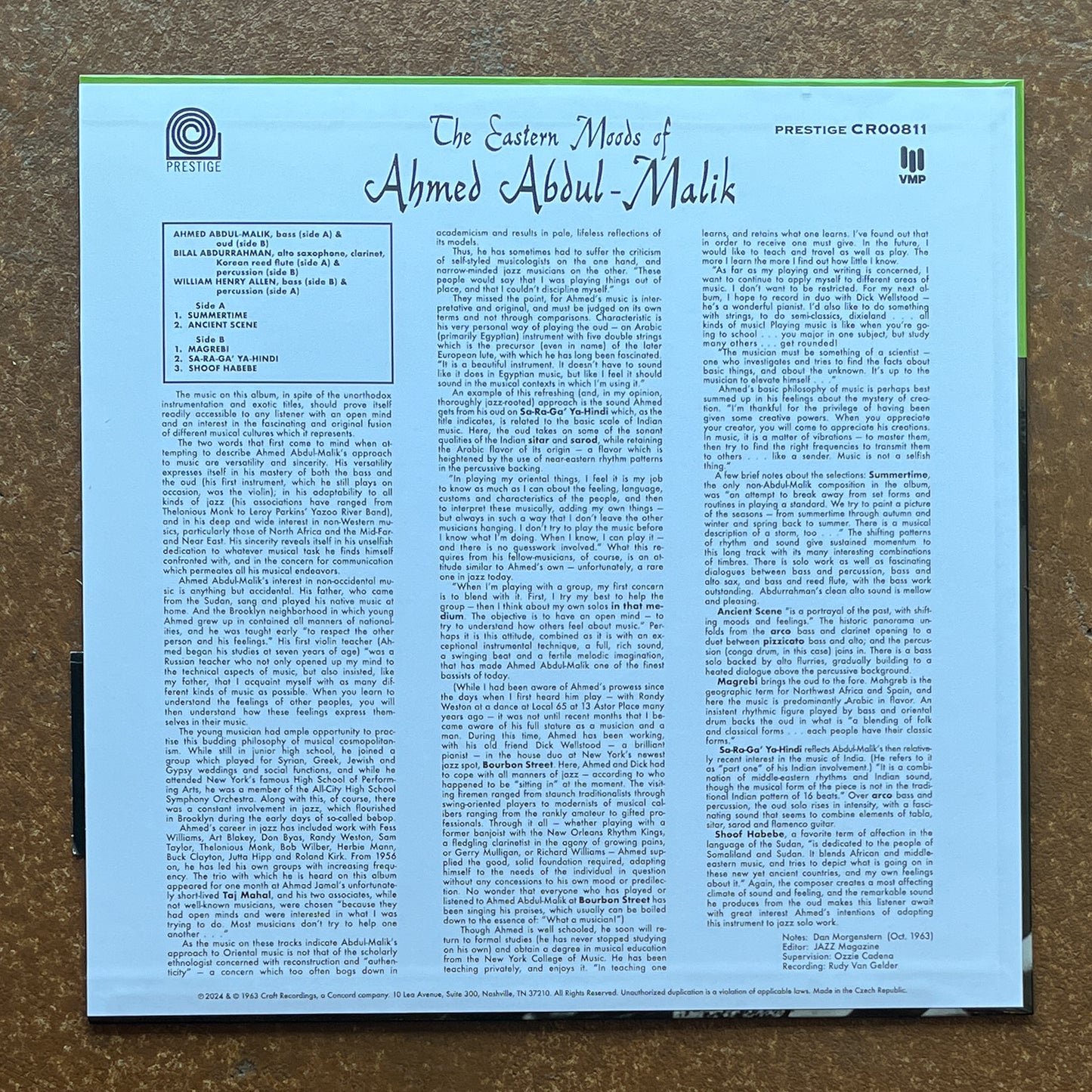 Ahmed Abdul-Malik – The Eastern Moods Of Ahmed Abdul-Malik