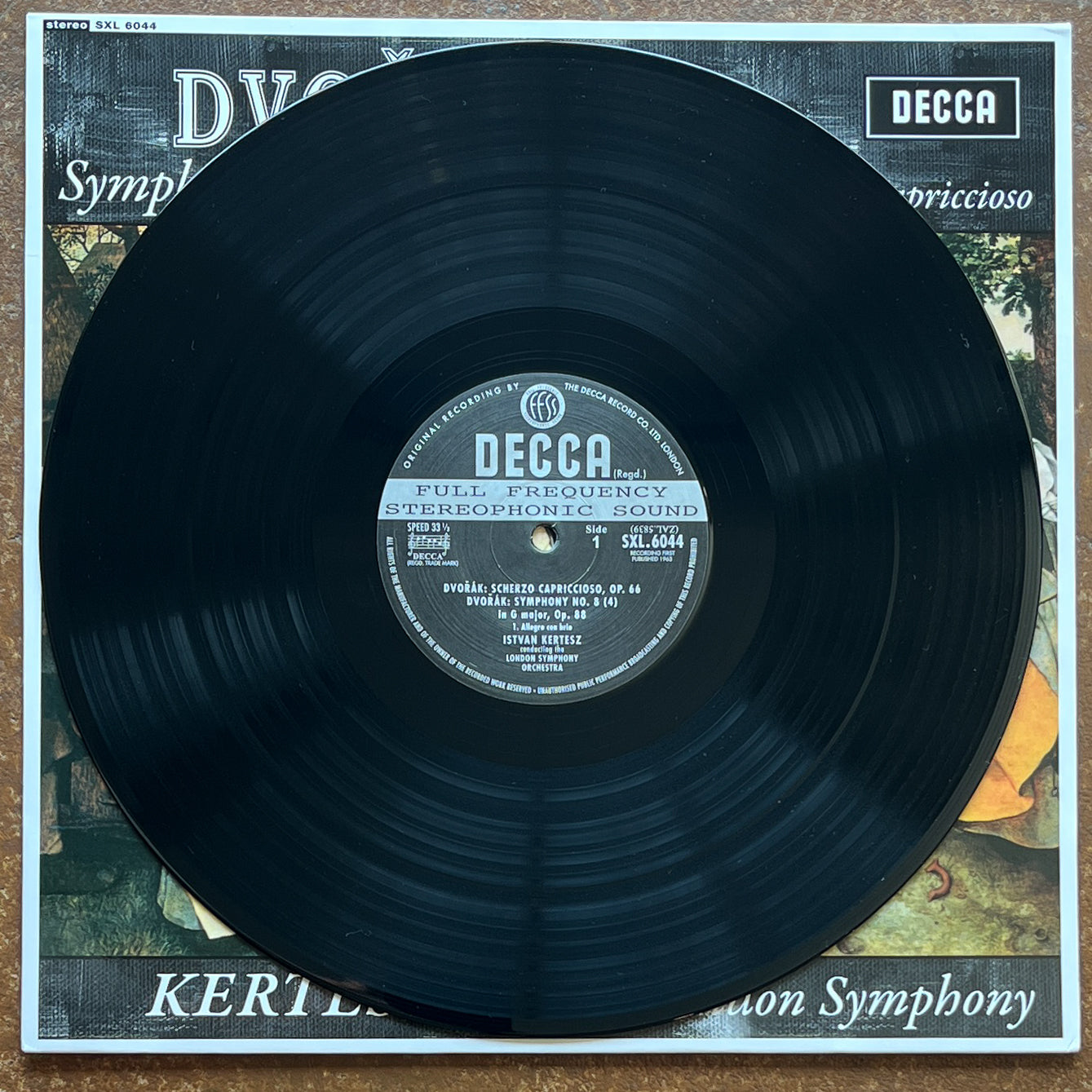 Dvořák, Kertesz, London Symphony* – Symphony No. 8 (No. 4) In G Major · Scherzo Capriccioso