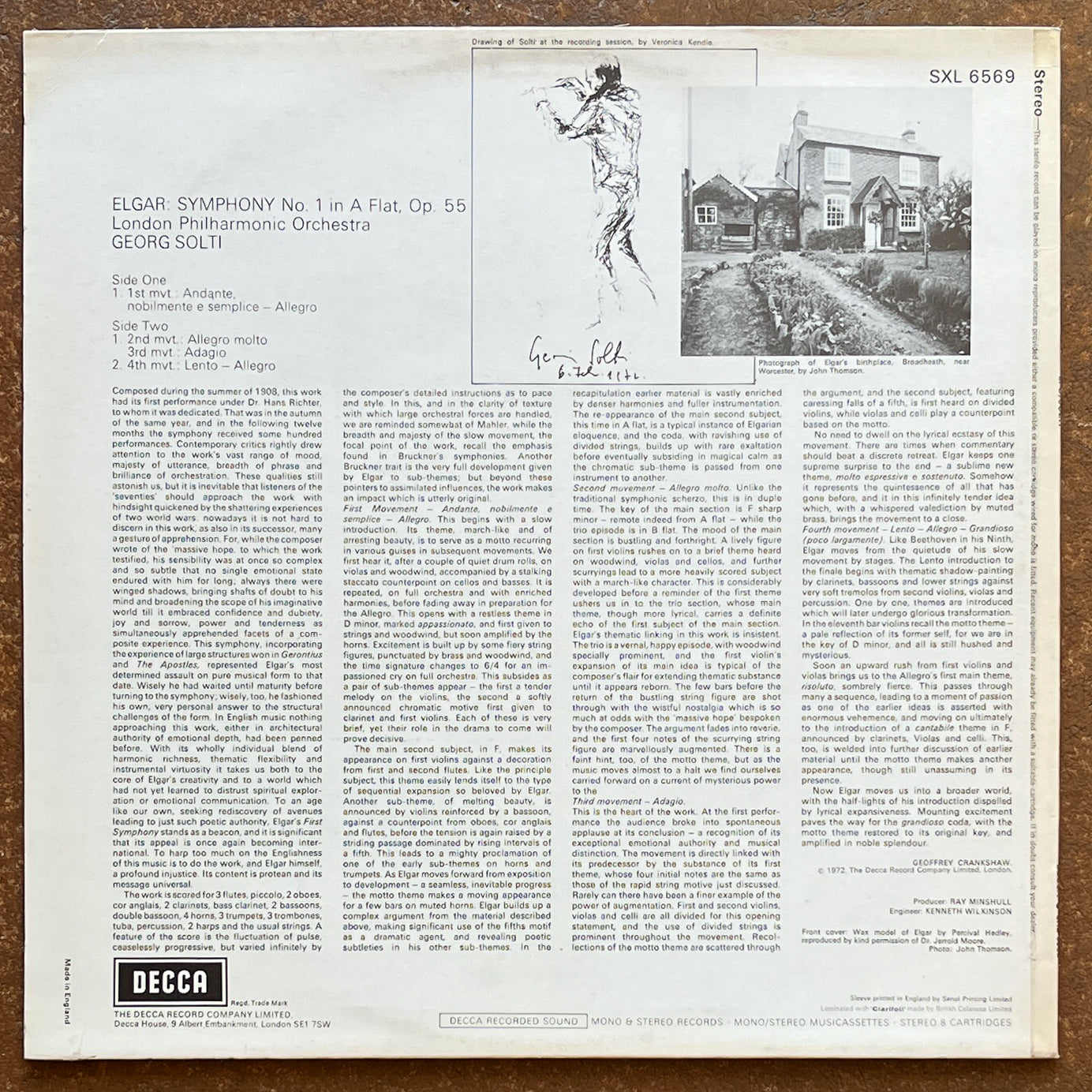 Elgar, Georg Solti, London Philharmonic Orchestra – Symphony No.1