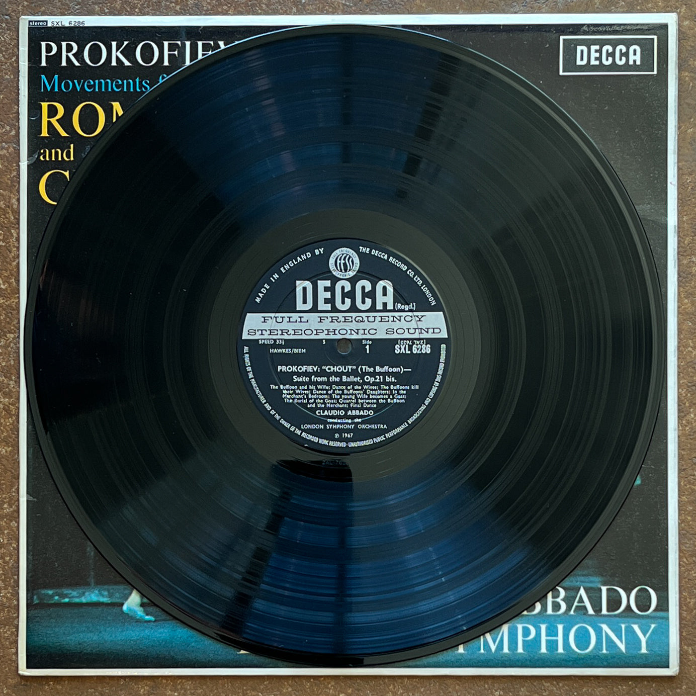 Prokofiev, Claudio Abbado, London Symphony – Movements From Romeo And Juliet And Chout