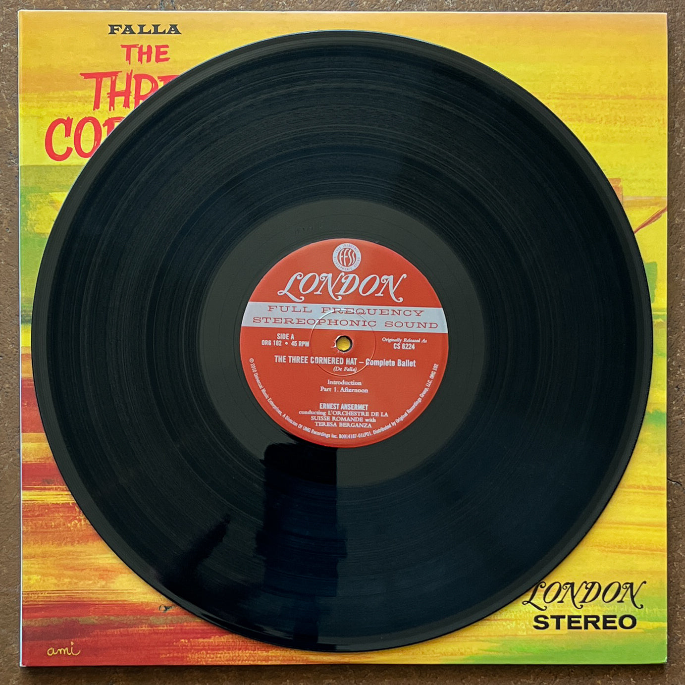 Falla, Ansermet, L'Orchestre De La Suisse Romande, Teresa Berganza – The Three Cornered Hat (Complete Ballet)
