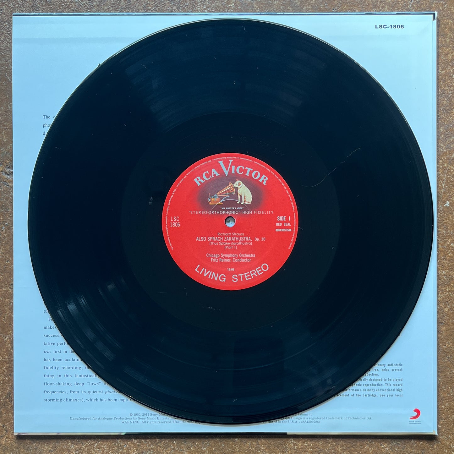 Richard Strauss, Reiner / Chicago Symphony – Also Sprach Zarathustra