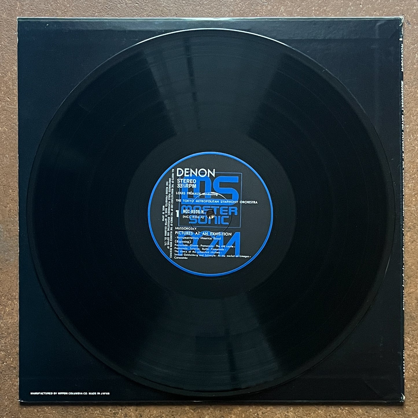 Mussorgsky / Ravel / Louis Fremau, Tokyo Metropolitan Symphony Orchestra – Pictures At An Exhibition / Pavane Pour Une Infante Défunte