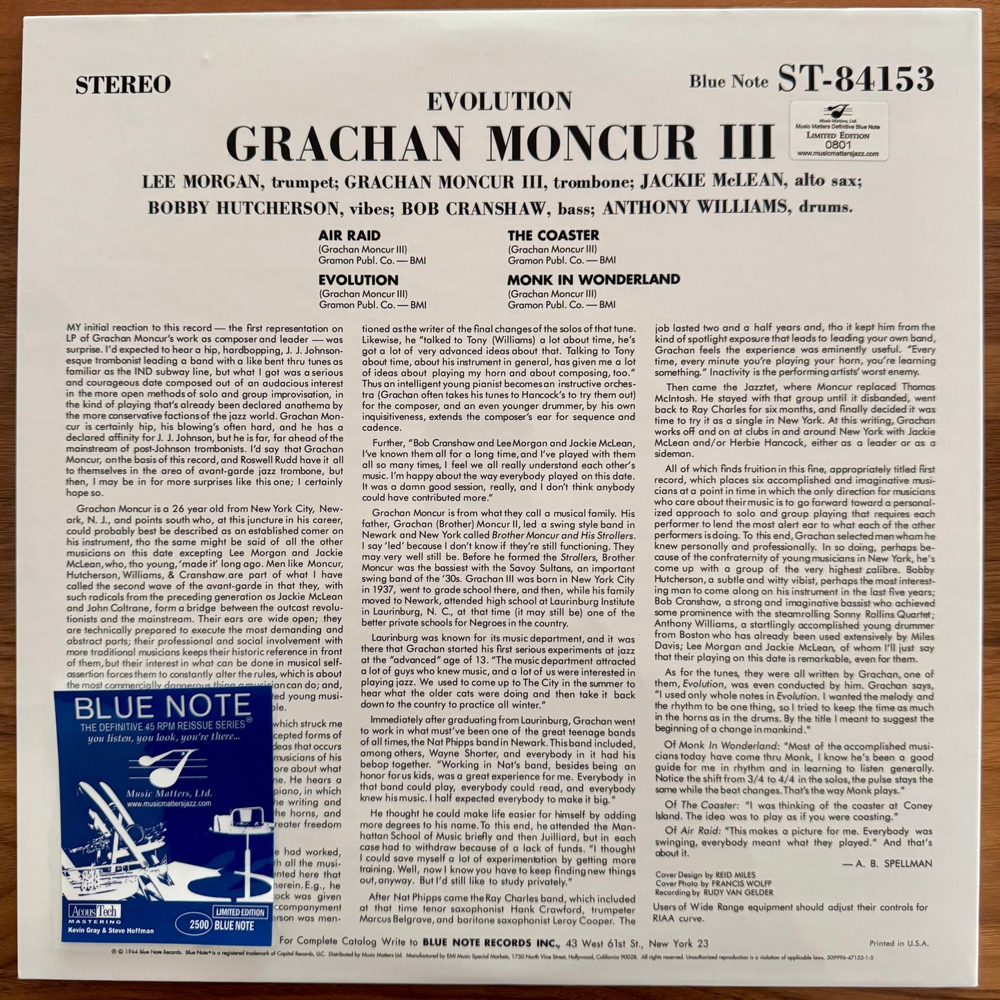 Grachan Moncur III- Evolution