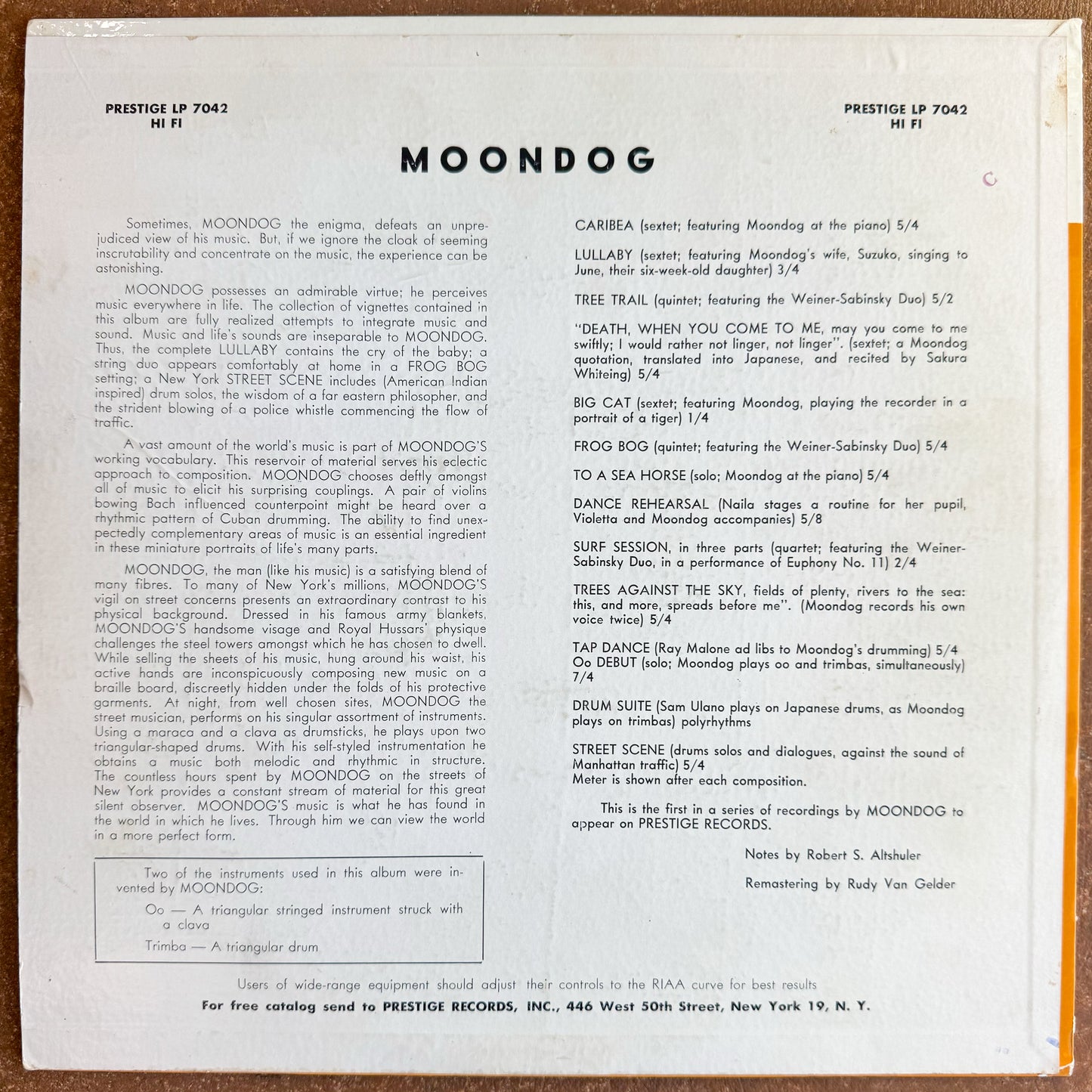 Moondog-Moondog
