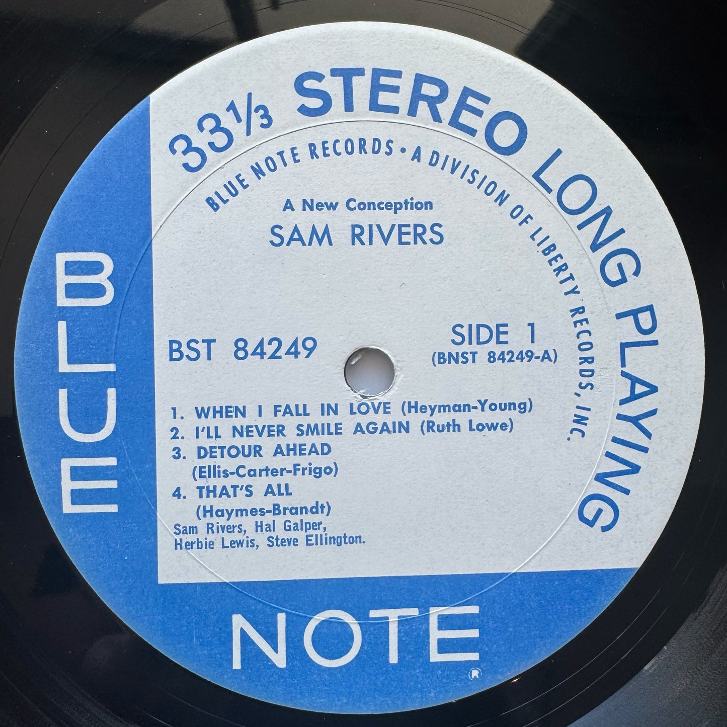 Sam Rivers- A new Conception