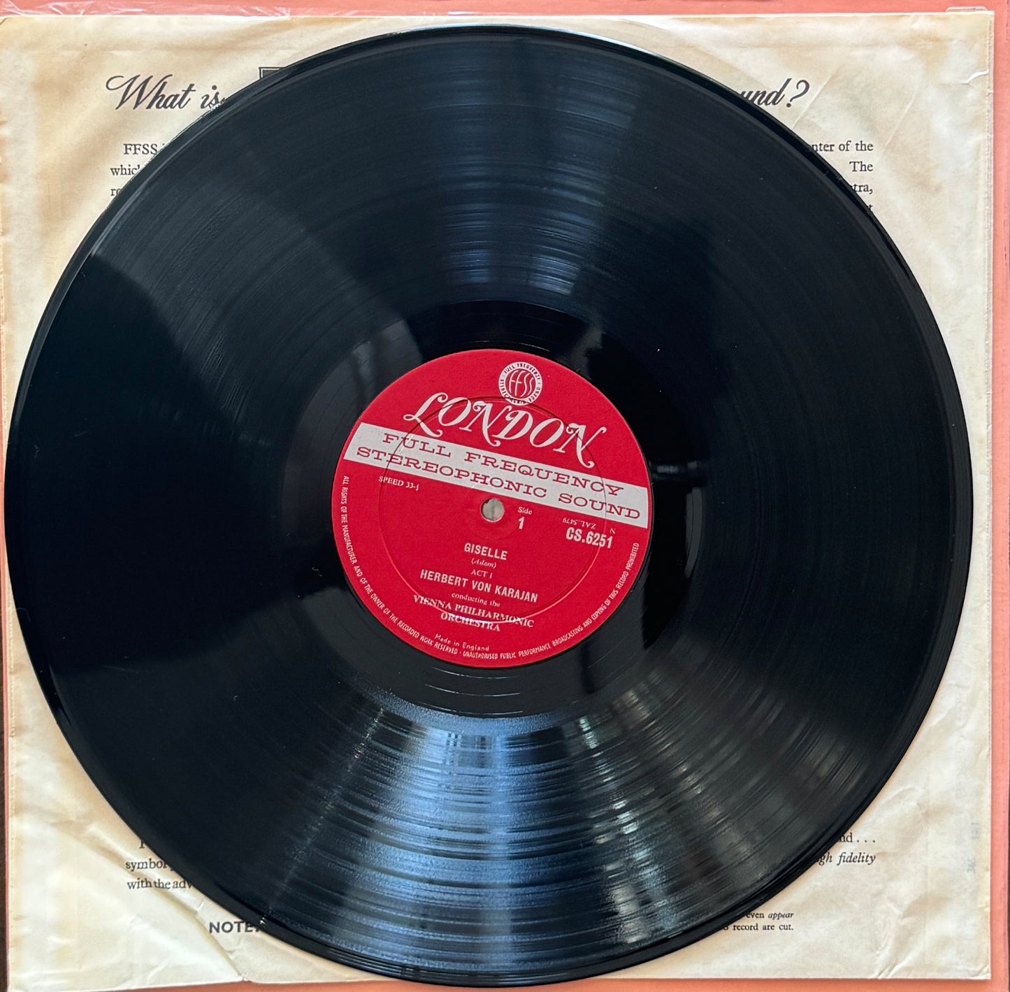 Adam, Herbert Von Karajan, The Vienna Philharmonic Orchestra – Giselle