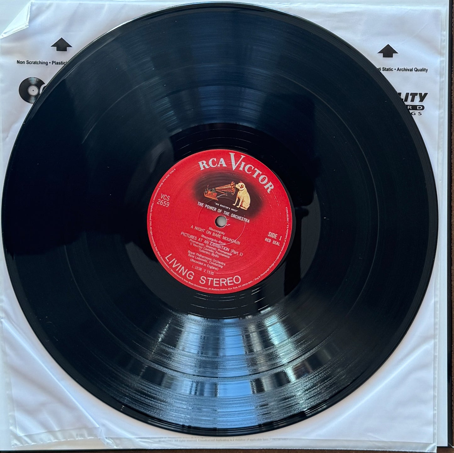 Moussorgsky, Royal Philharmonic Orchestra / Leibowitz – The Power Of The Orchestra: A Night On The Bare Mountain · Pictures At An Exhibition