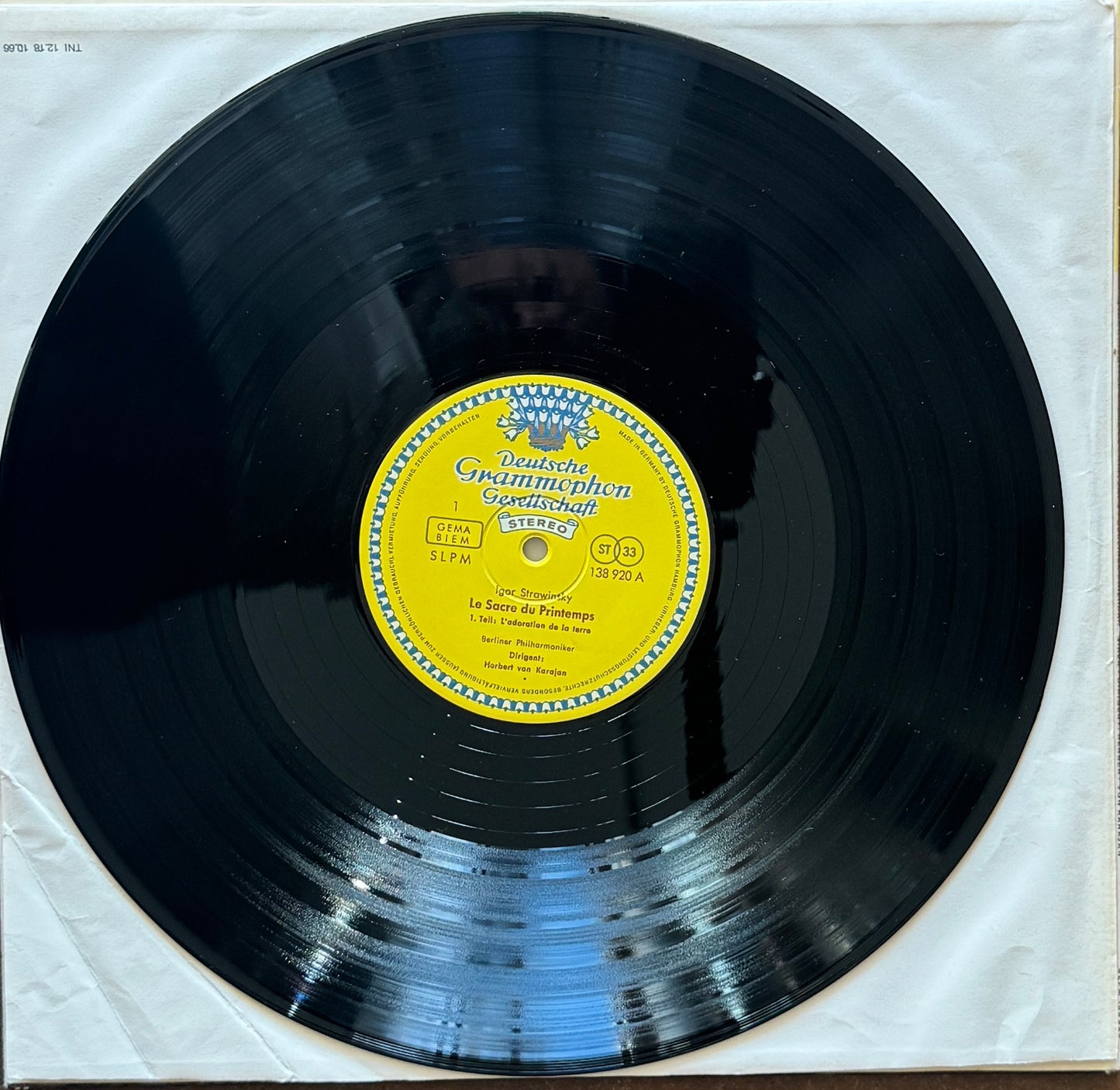 Strawinsky - Herbert von Karajan, Berliner Philharmoniker – Le Sacre Du Printemps