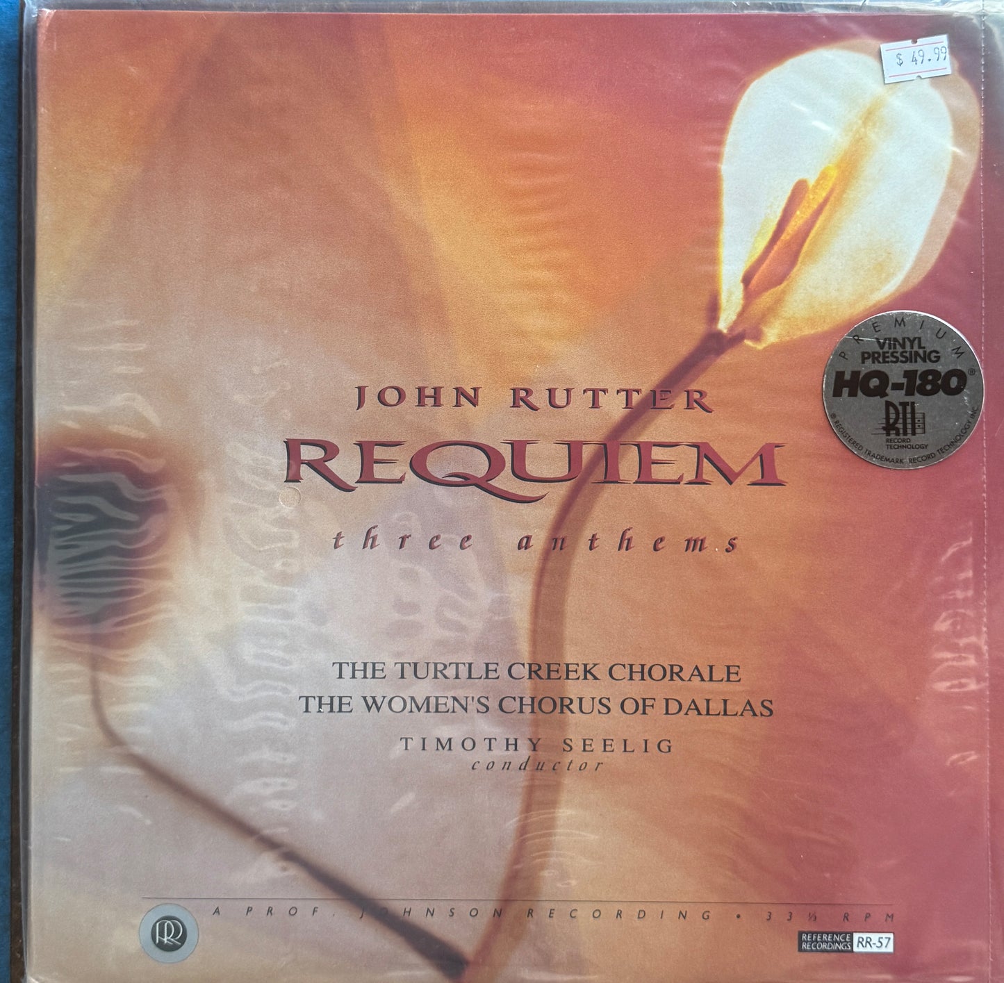 John Rutter, Turtle Creek Chorale, Women's Chorus Of Dallas, Seelig – Requiem / Three Anthems