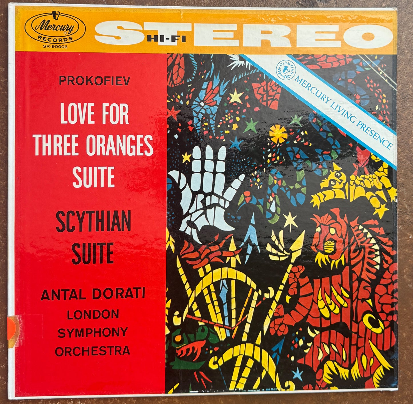 Prokofiev, London Symphony Orchestra, Antal Dorati – Love For Three Oranges Suite / Scythian Suite