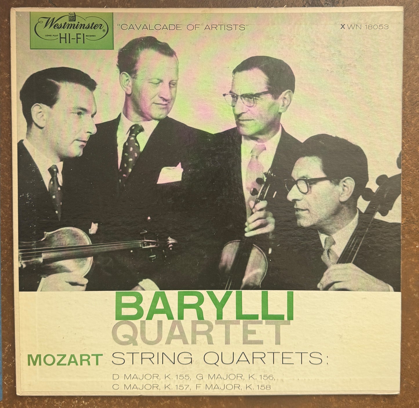 Mozart - Barylli Quartet – String Quartets: D Major, K. 155 / G Major, K. 156 / C Major, K. 157 / F Major, K. 158