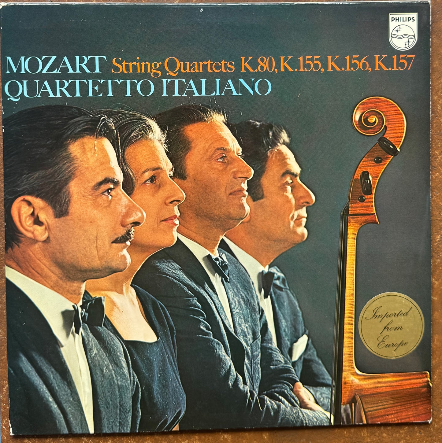 Mozart - Quartetto Italiano – Streichquartette KV 80, 155, 156, 157
